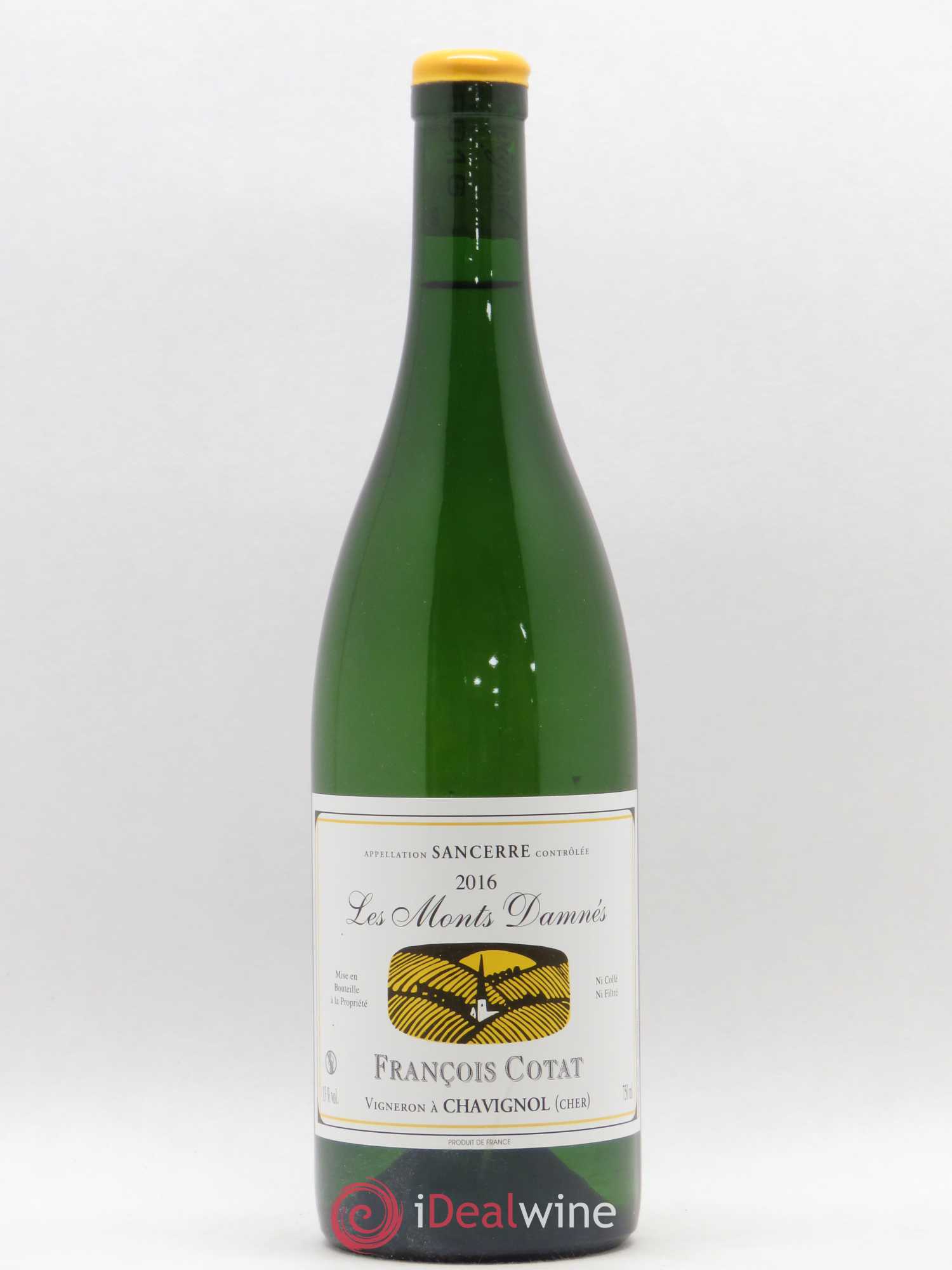 Sancerre Les Monts Damnés François Cotat 2016 - Lot de 1 bouteille - 0