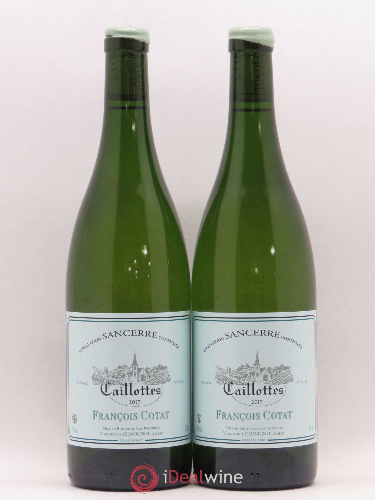 Sancerre Les Caillottes François Cotat 2017 - Lot de 2 bouteilles - 0