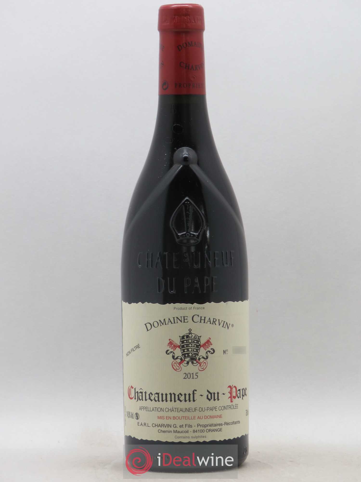 Châteauneuf-du-Pape Charvin (Domaine) 2015 - Lot de 1 bouteille - 0