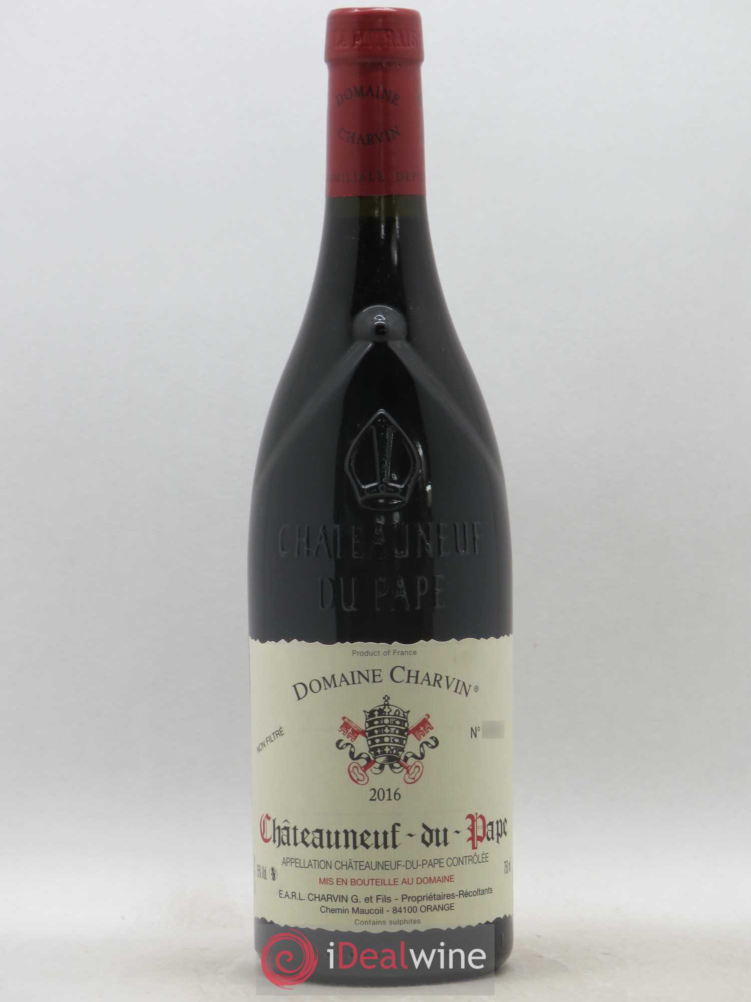 Châteauneuf-du-Pape Charvin (Domaine) 2016 - Lot de 1 bouteille - 0