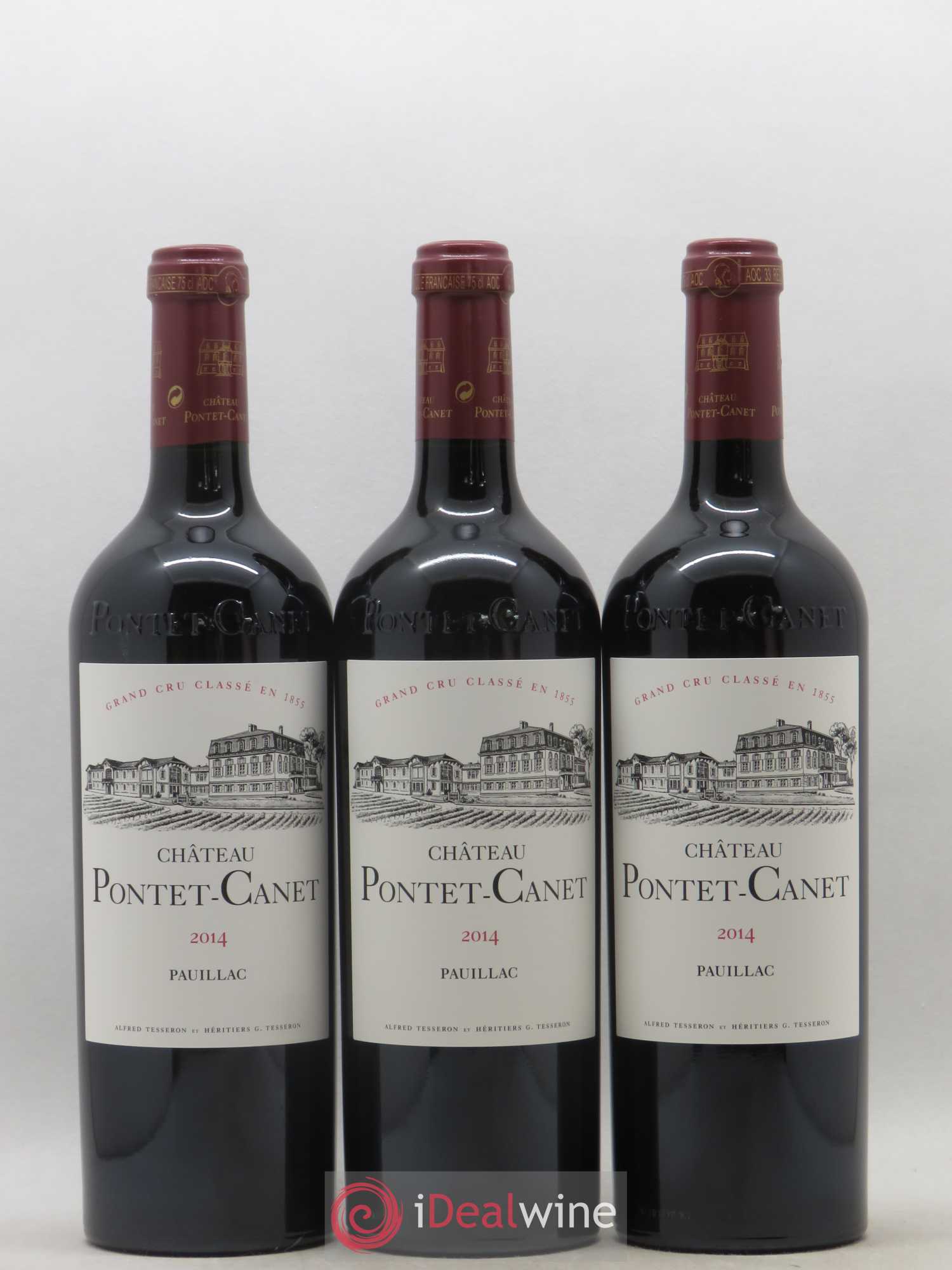 Château Pontet Canet 5ème Grand Cru Classé 2014 - Lot de 6 bouteilles - 2