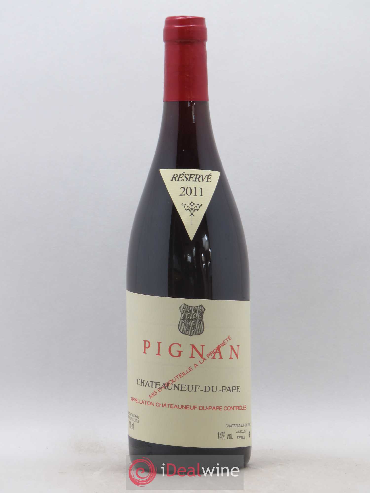 Châteauneuf-du-Pape Domaine de Pignan 2011 - Lot de 1 bouteille - 0