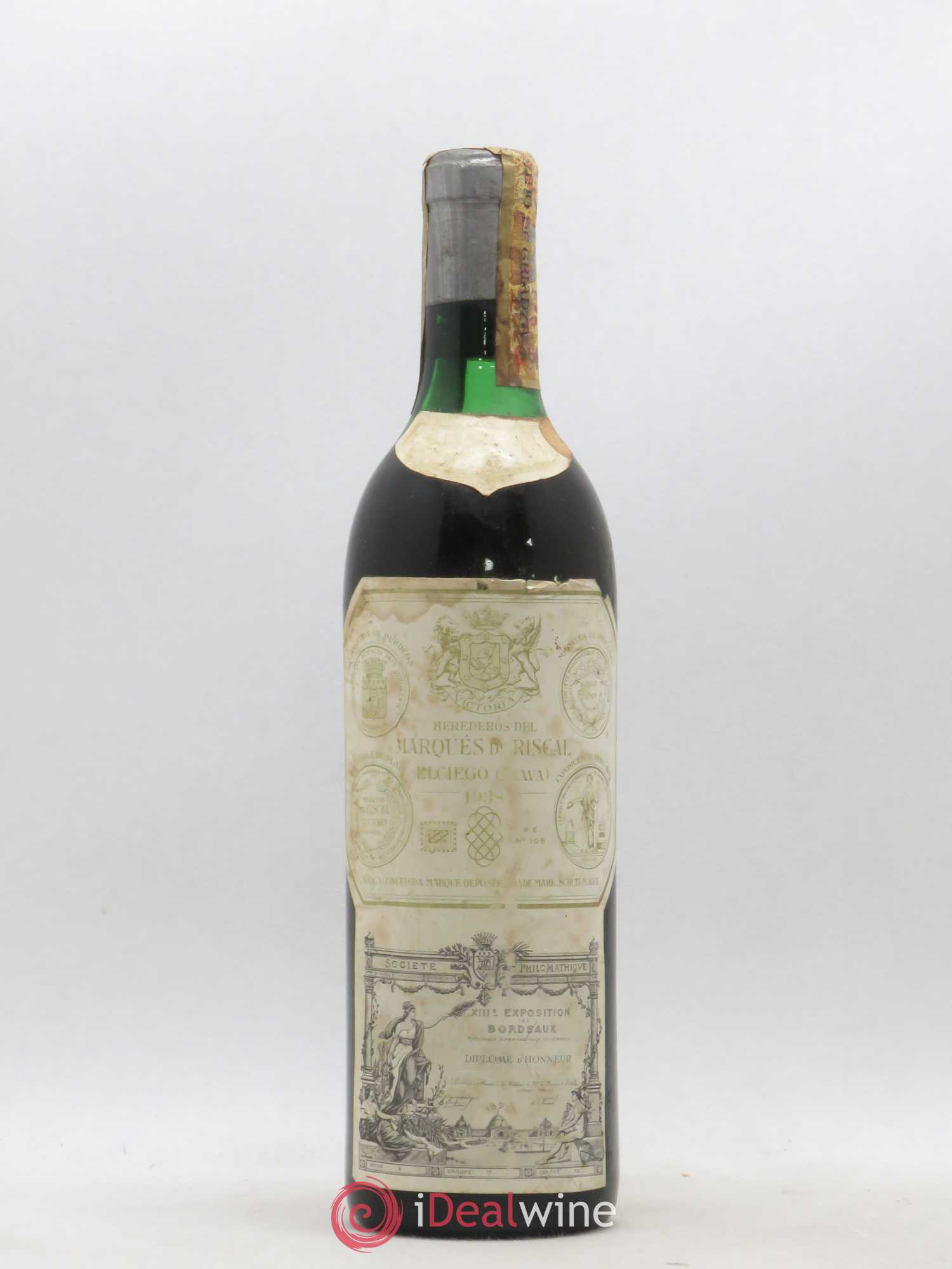 Rioja DOCA Reserva Marqués de Riscal 1938 - Lot de 1 bouteille - 0