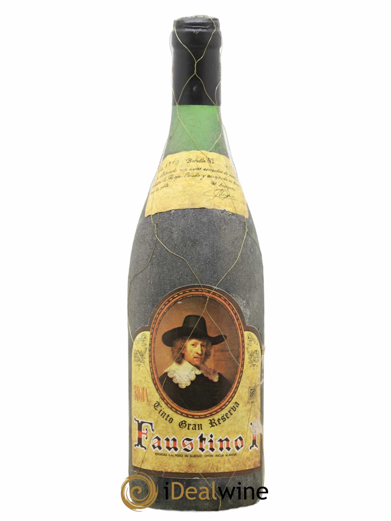Rioja DOCA Faustino I Gran Reserva 1970 - Lot de 1 bouteille - 0