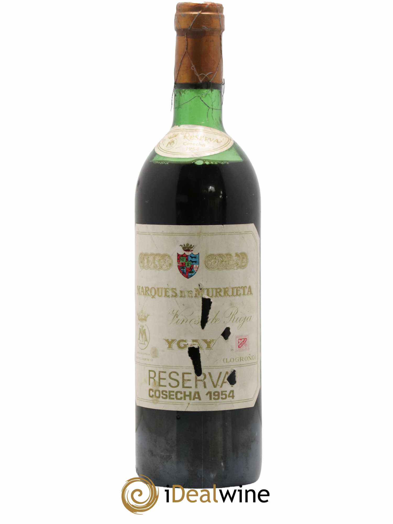 Rioja DOCA Reserva Marqués de Murrieta Gran Reserva 1954 - Lot de 1 bouteille - 0