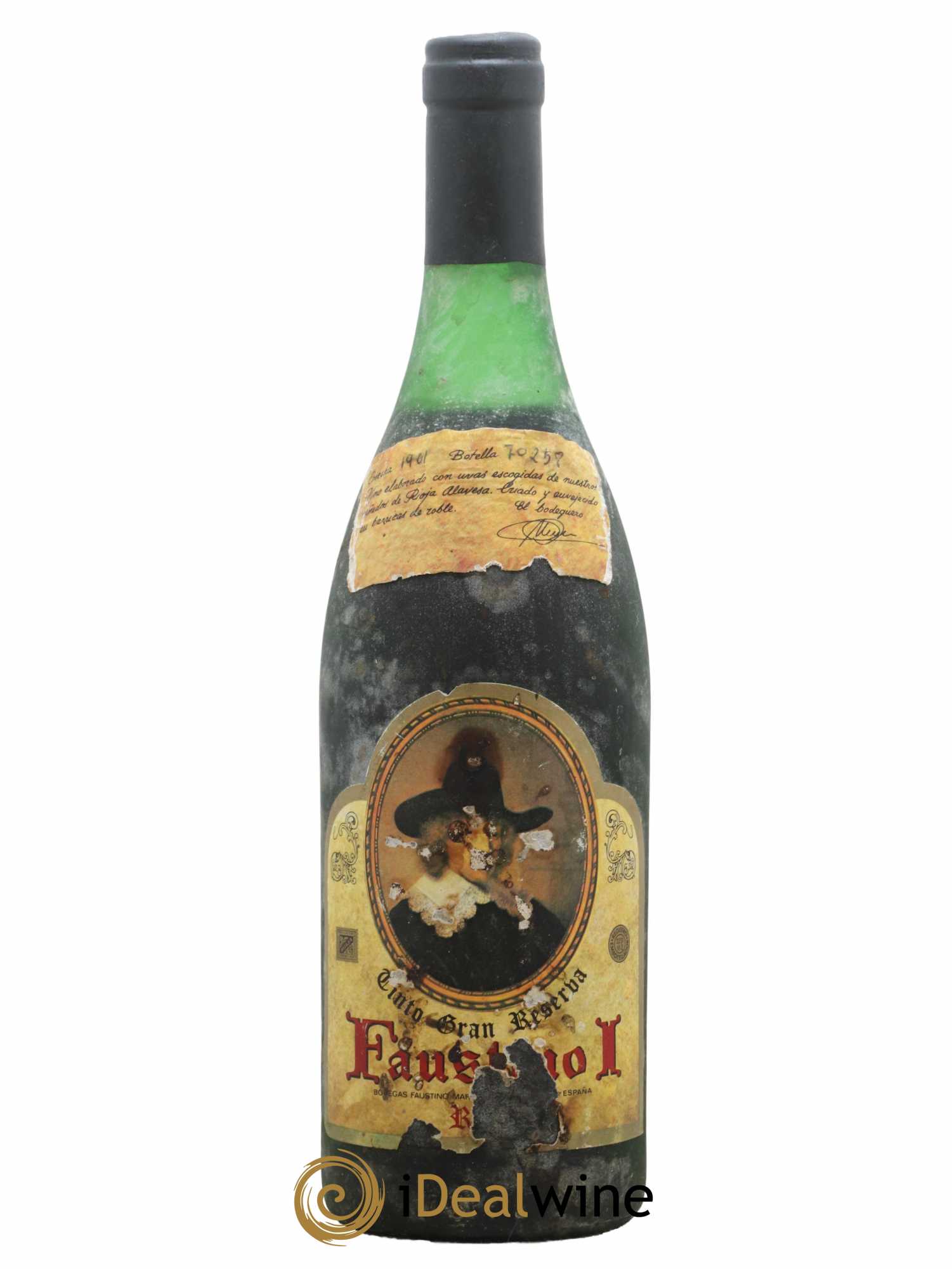 Rioja DOCA Faustino I Gran Reserva 1961 - Posten von 1 Flasche - 0