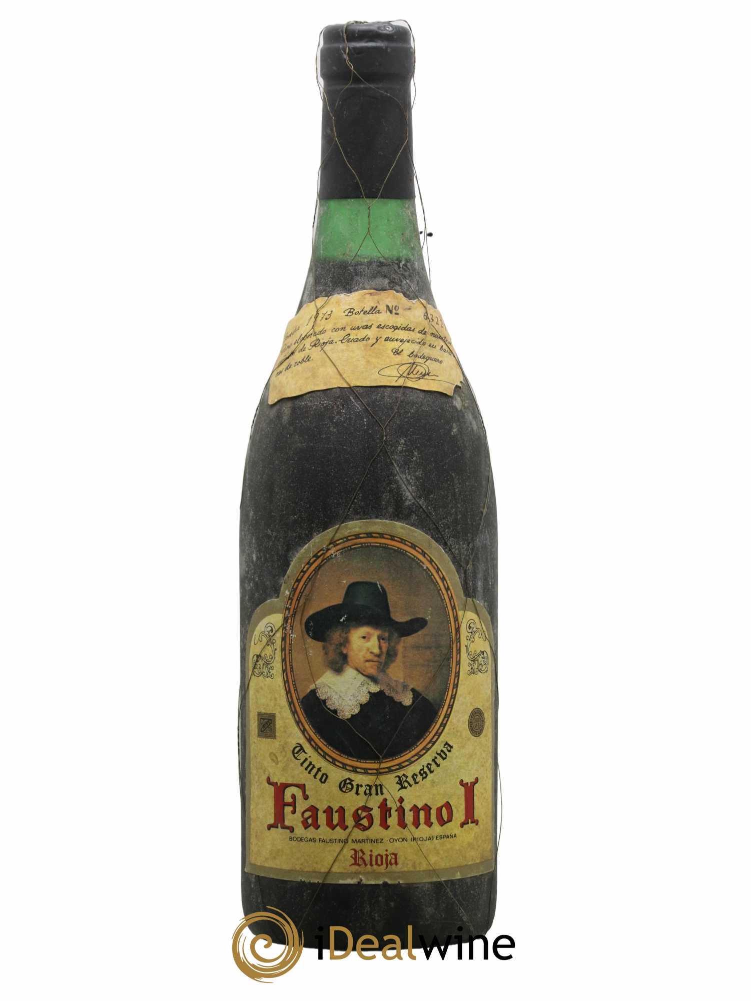 Rioja DOCA Grand Reserva Faustino l 1973 - Lot de 1 bouteille - 0