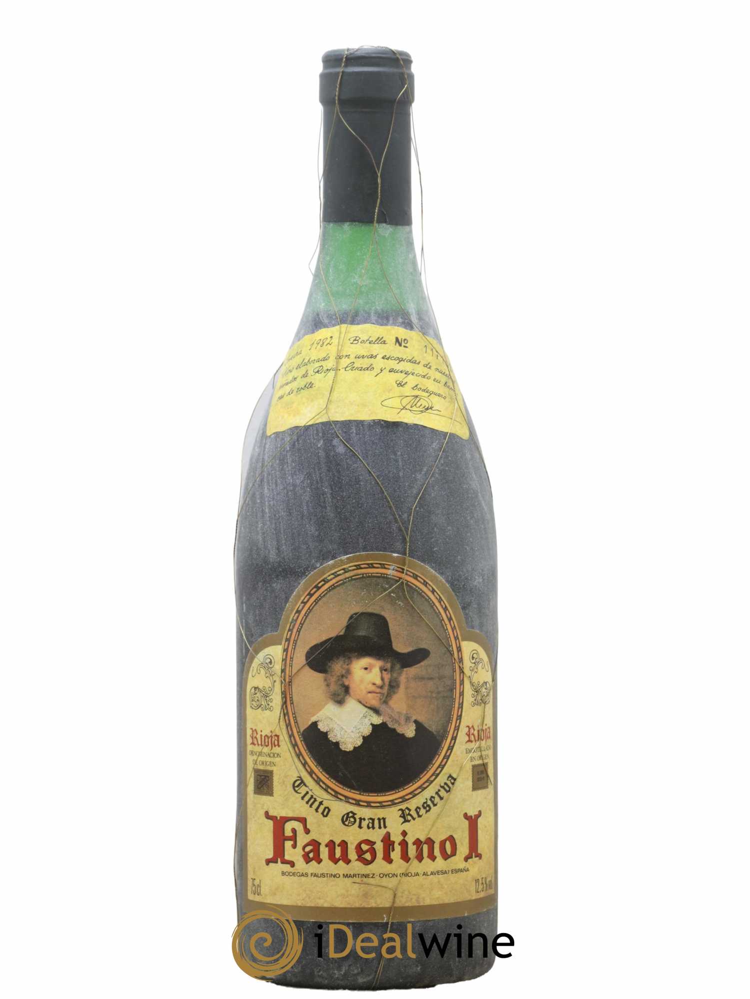 Rioja DOCA Gran Reserva Faustino I 1982 - Lot de 1 bouteille - 0