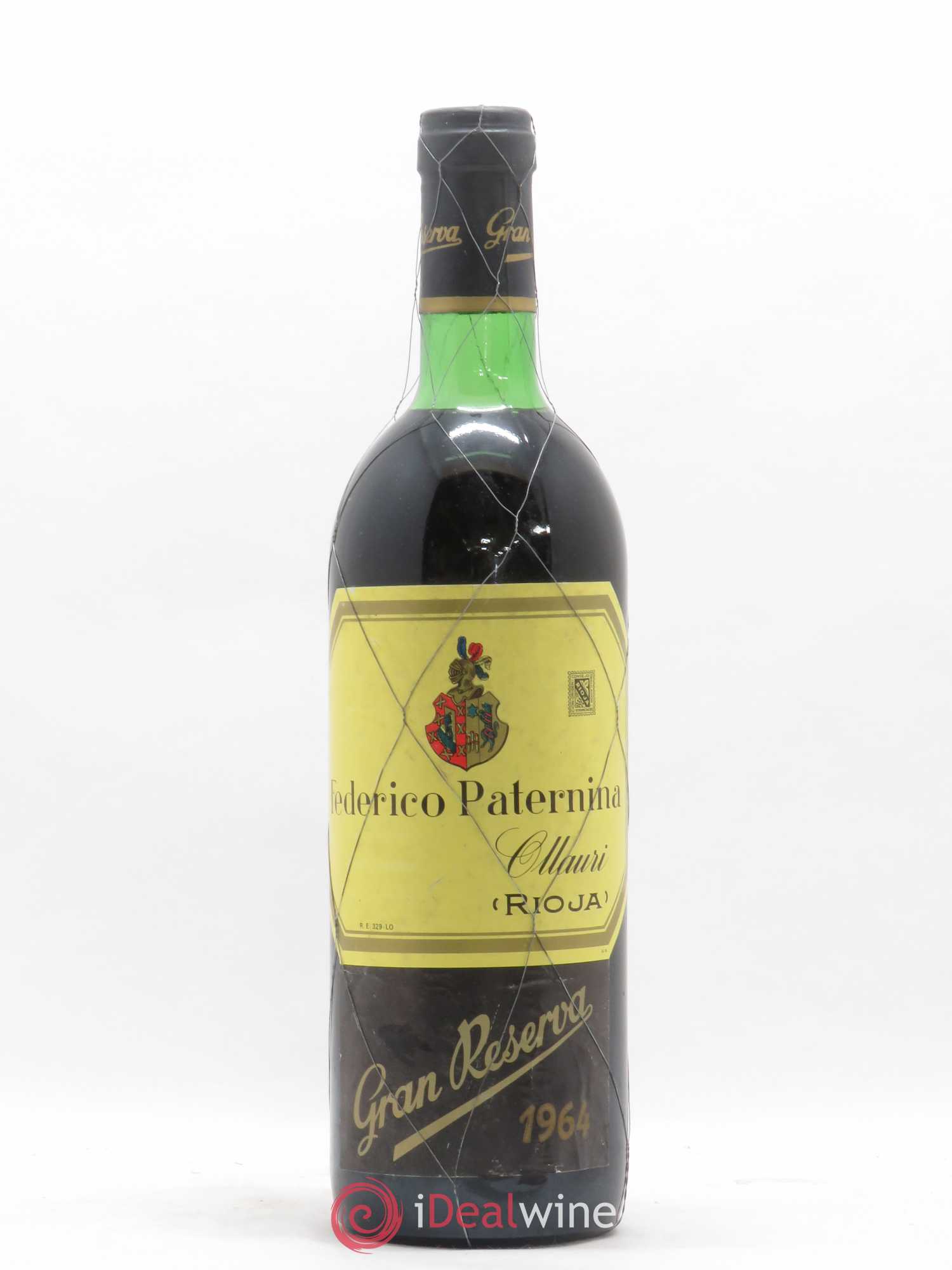 Rioja DOCA Gran Reserva Federico Paternina Ollauri 1964 - Posten von 1 Flasche - 0