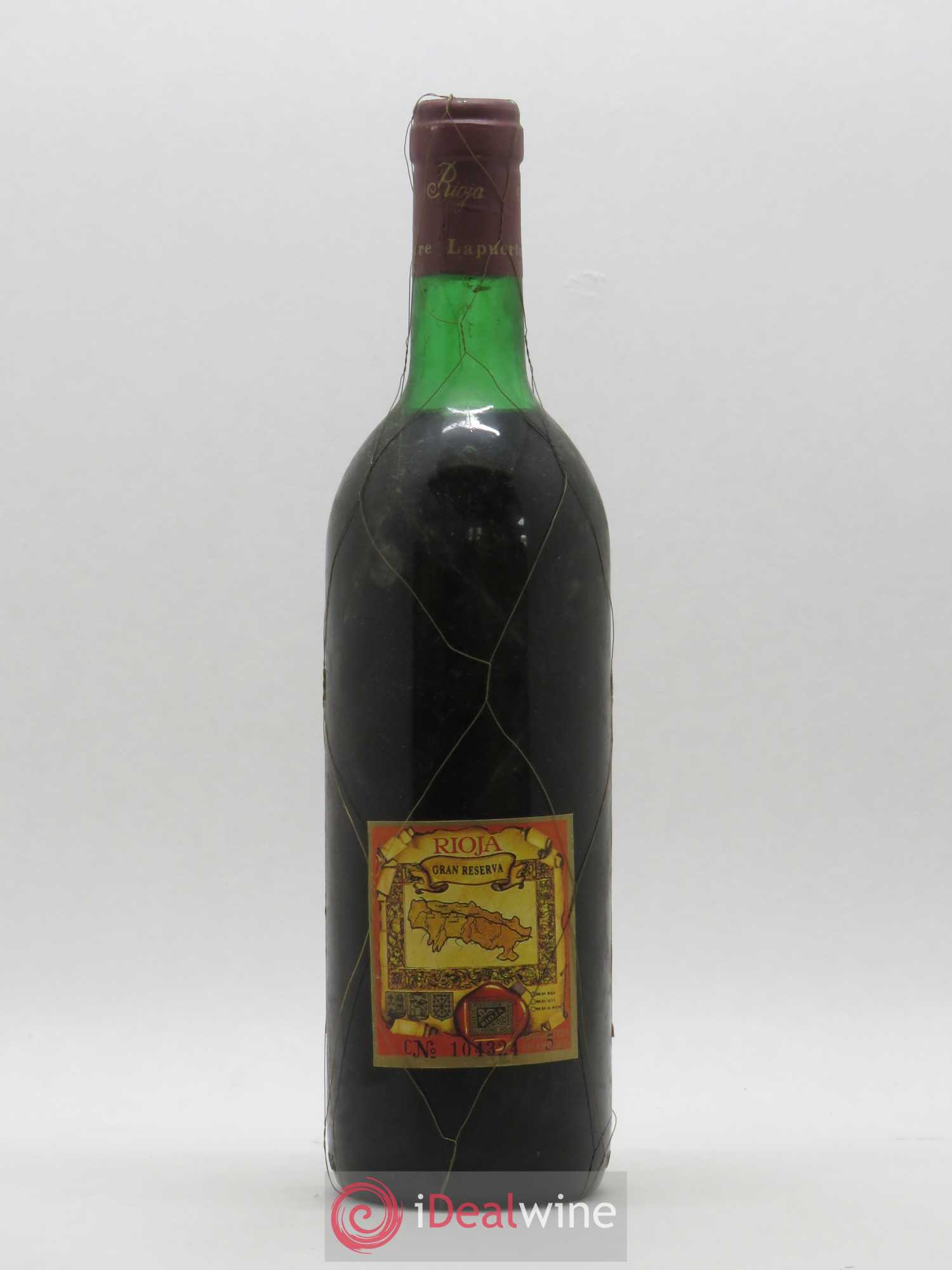 Rioja DOCA Rioja Reserva De Gran Crianza Campo Burgo 1970 - Lotto di 1 bottiglia - 1