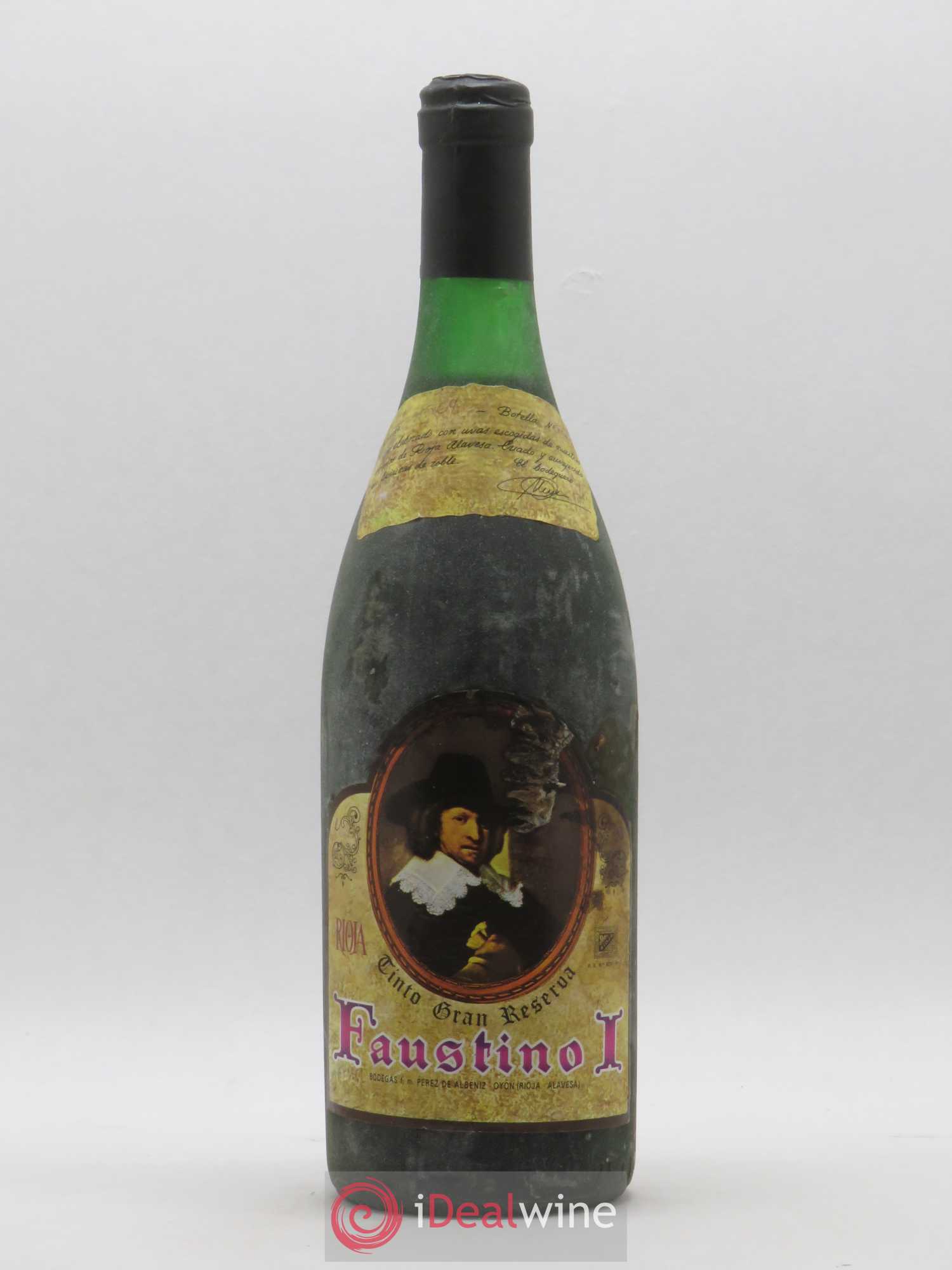 Rioja DOCA Gran Reserva Faustino I 1964 - Lot de 1 bouteille - 0