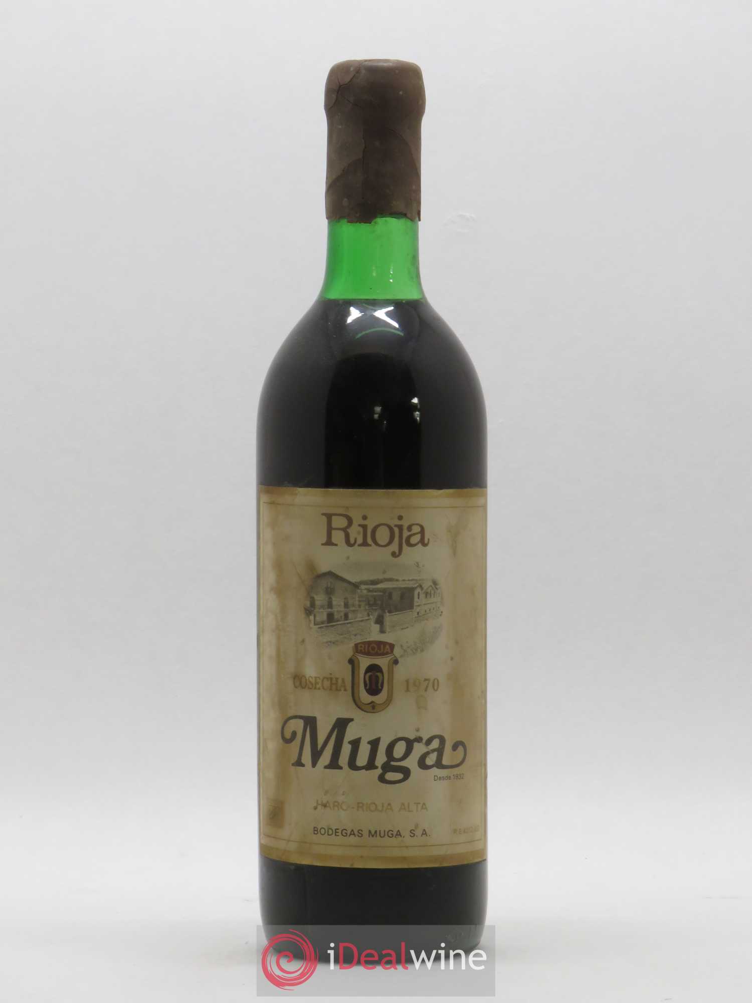 Rioja DOCA Gran Reserva Muga 1970 - Lot de 1 bouteille - 0