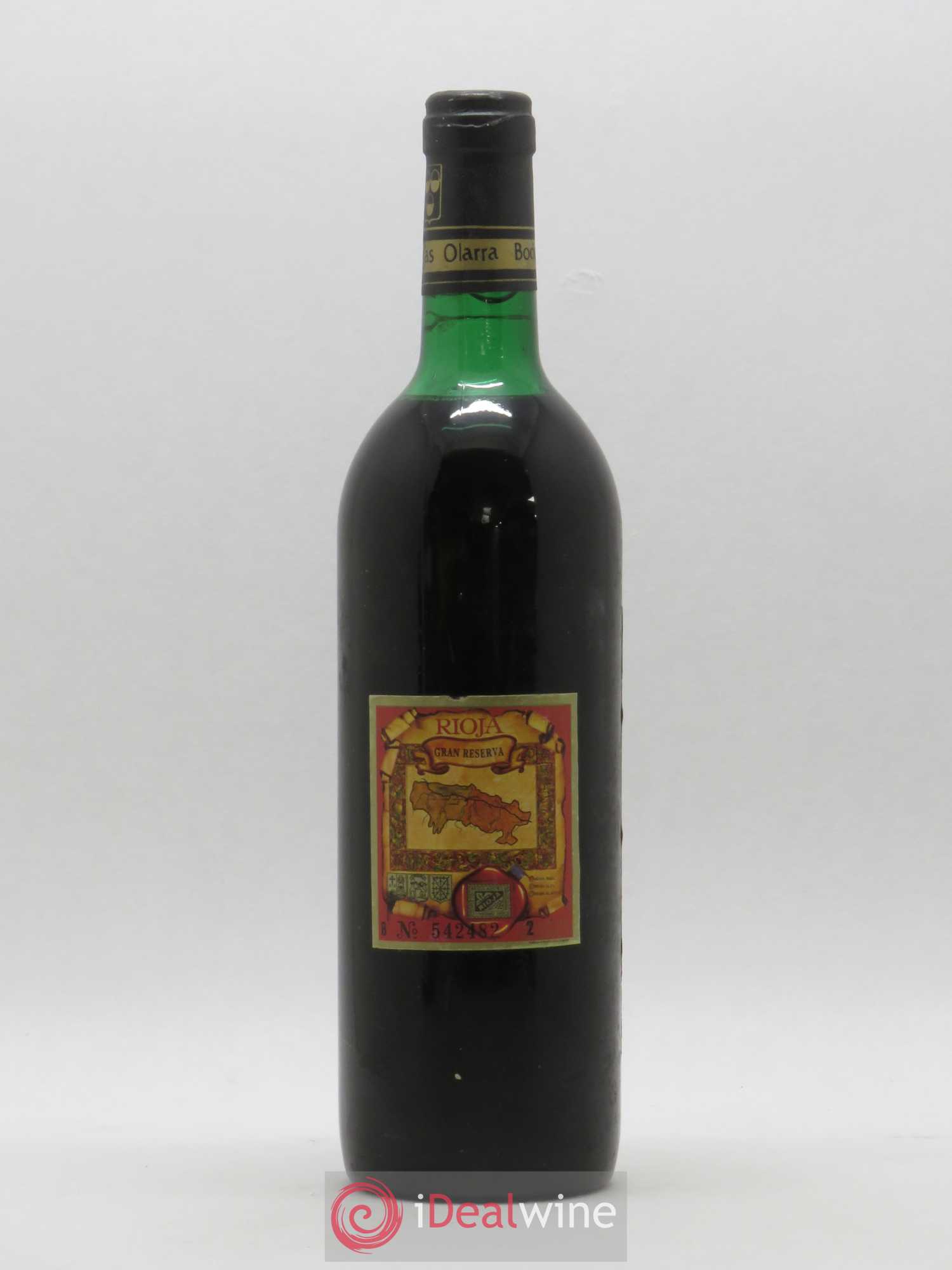 Rioja DOCA Reserva Olarra Bodegas Olarra 1970 - Posten von 1 Flasche - 1