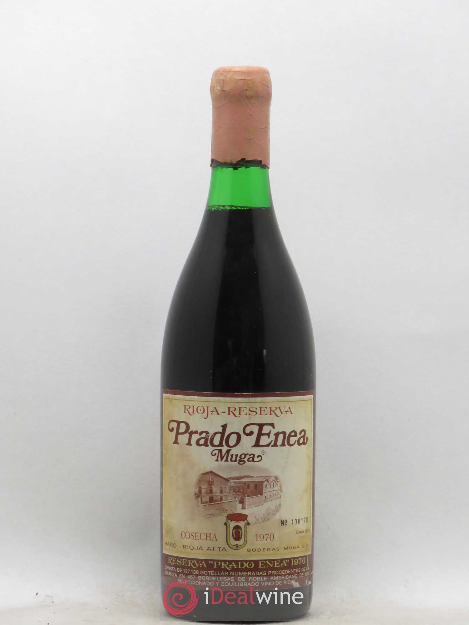 Rioja DOCA Bodegas Muga Prado Enea Gran Reserva 1970 - Lotto di 1 bottiglia - 0