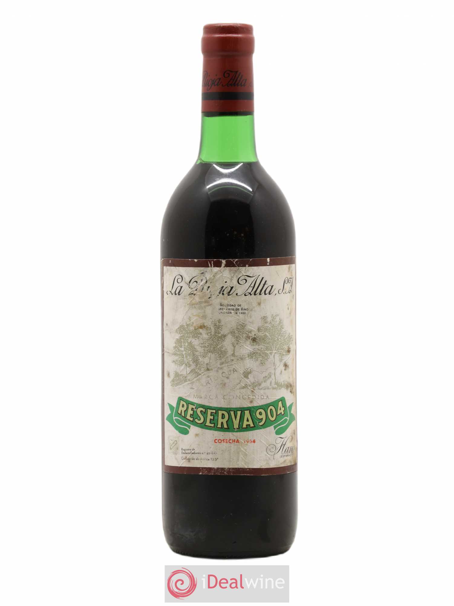 Rioja DOCa Gran Reserva 904 La Rioja Alta 1964 - Lotto di 1 bottiglia - 0