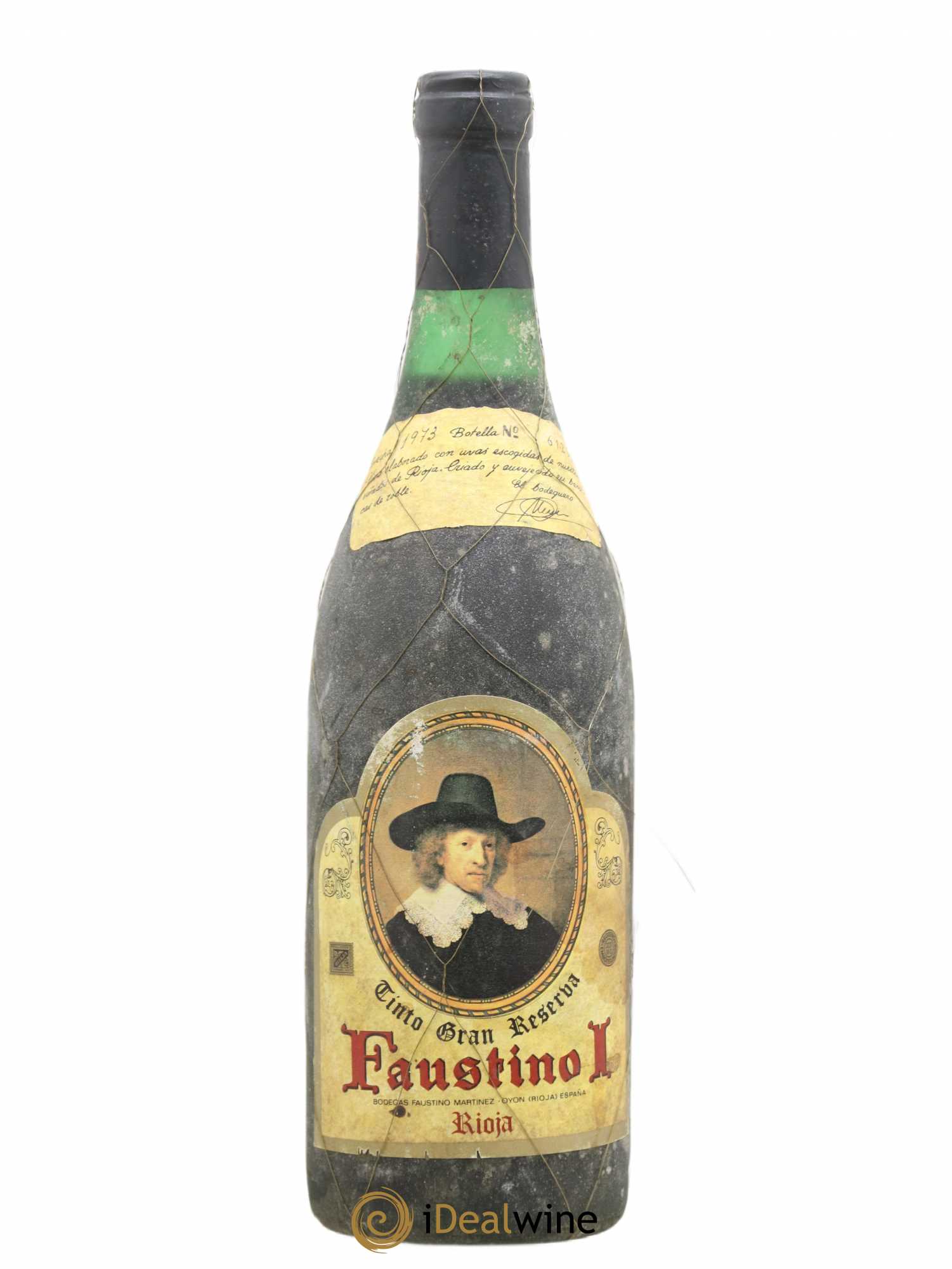 Rioja DOCA Gran Reserva Faustino I 1973 - Lot de 1 bouteille - 0