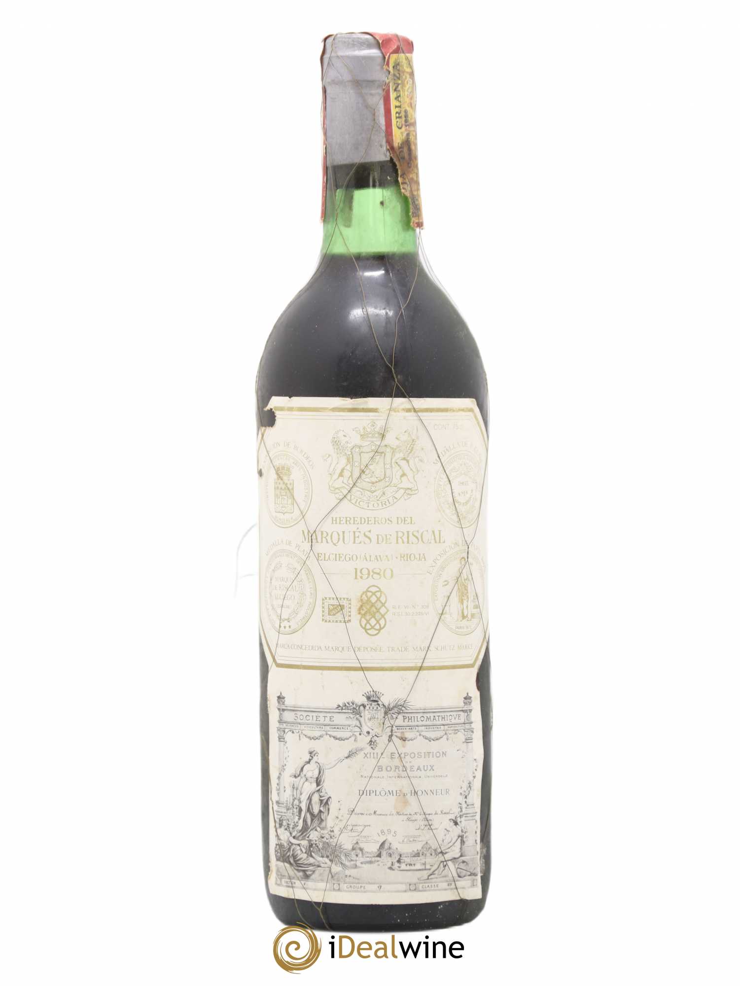 Rioja DOCA Reserva Marqués de Riscal 1980 - Lotto di 1 bottiglia - 0