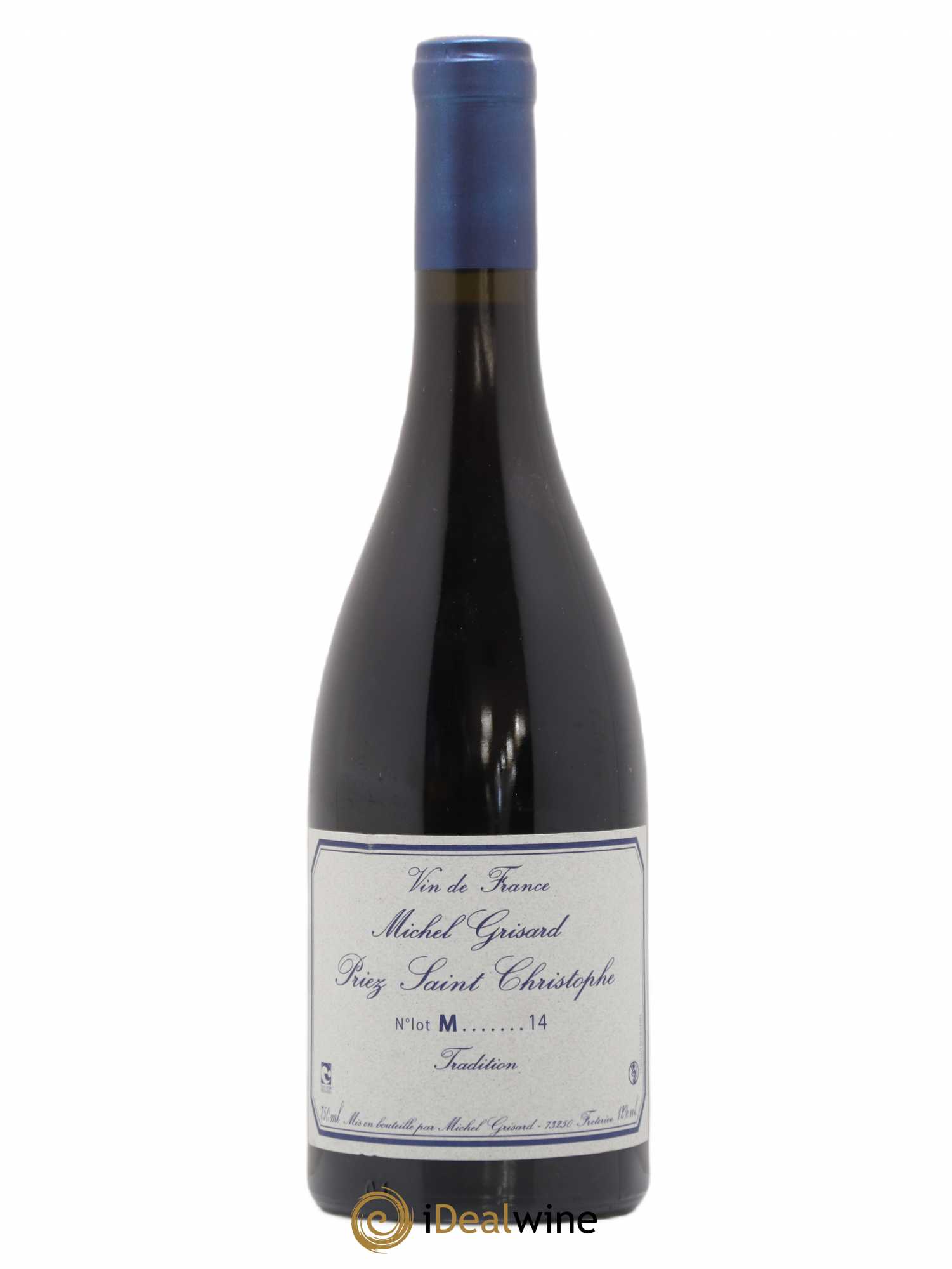 Vin de France Michel Grisard Priez Saint Christophe 2014 - Posten von 1 Flasche - 0