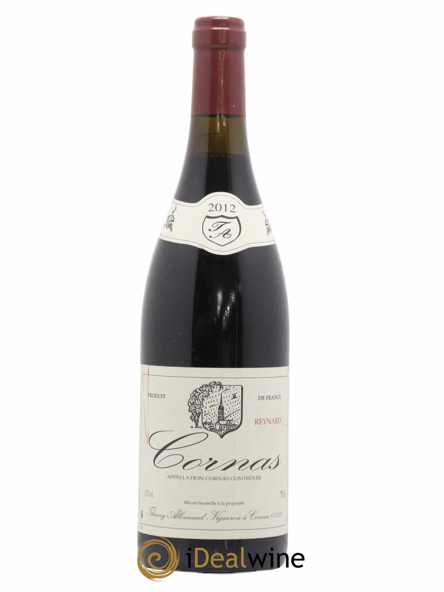 Cornas Reynard Thierry Allemand 2012 - Lot de 1 bouteille - 0