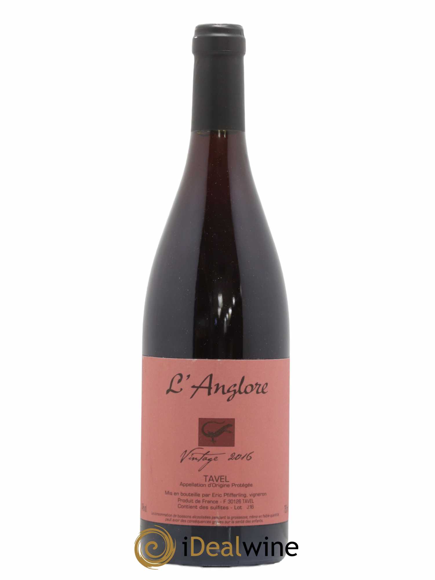 Tavel Vintage L'Anglore 2016 - Lot de 1 bouteille - 0