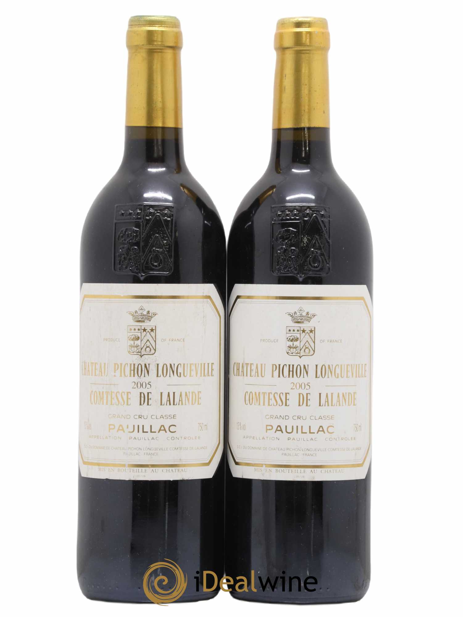 Château Pichon Longueville Comtesse de Lalande 2ème Grand Cru Classé 2005 - Lot de 2 bouteilles - 0