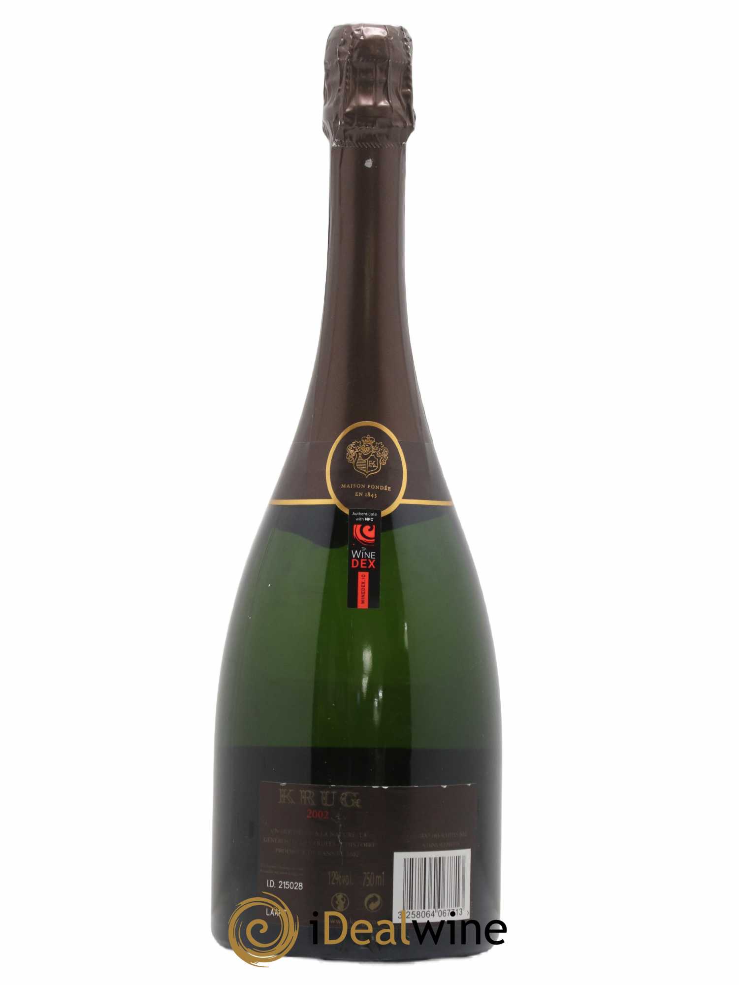 Vintage Krug 2002 - Lot de 1 bouteille - 1