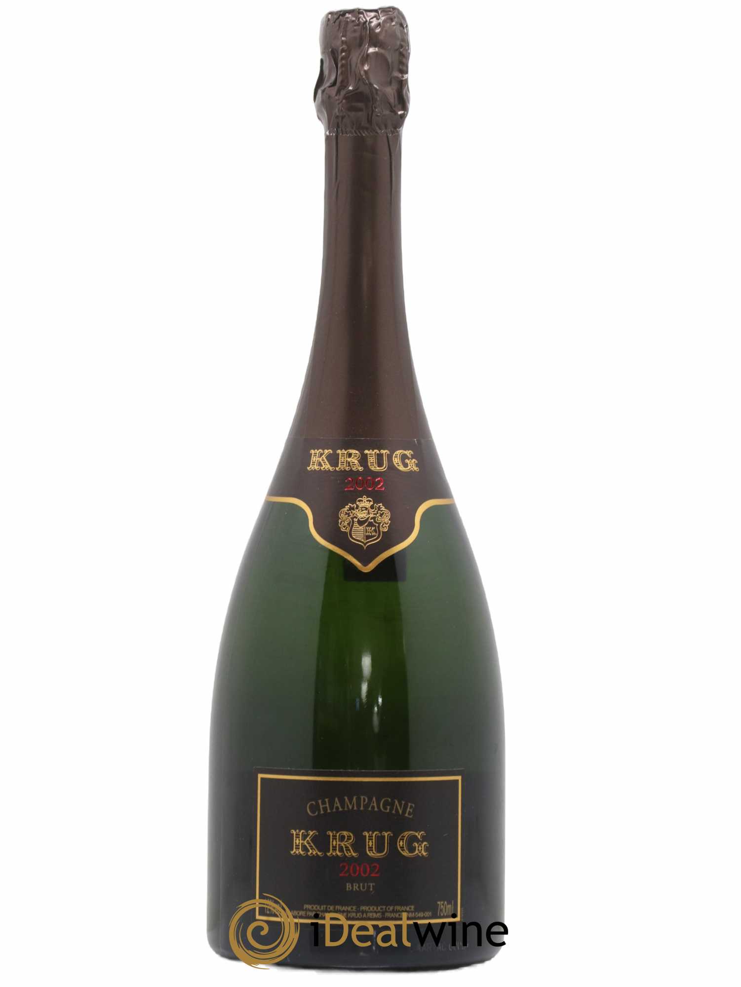 Vintage Krug 2002 - Lot de 1 bouteille - 0
