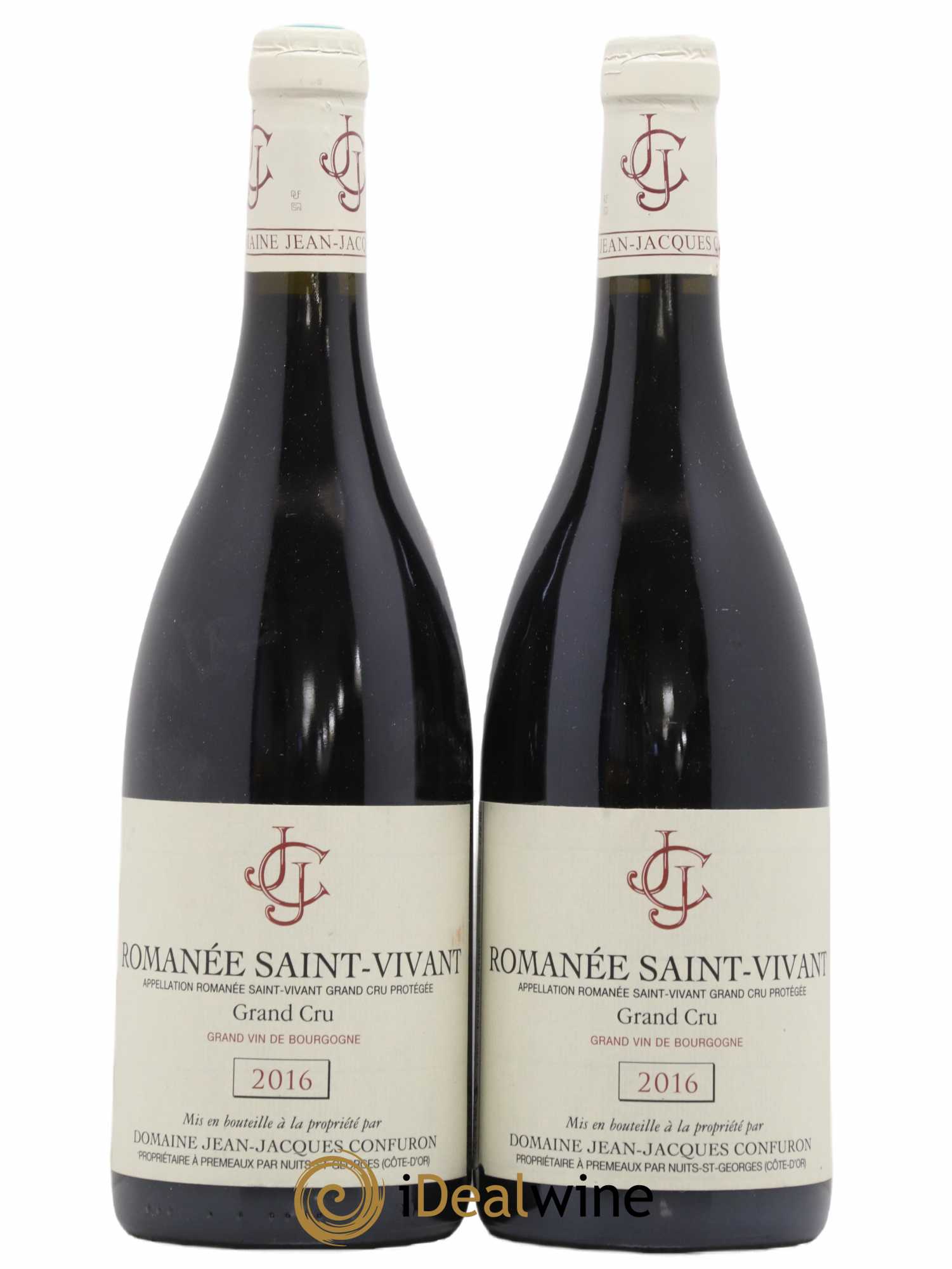 Romanée-Saint-Vivant Grand Cru Jean-Jacques Confuron 2016 - Lot de 2 bouteilles - 0