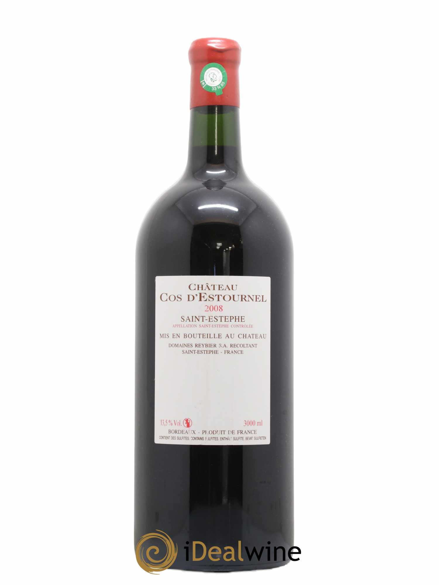 Cos d'Estournel 2ème Grand Cru Classé 2008 - Lot de 1 double magnum - 1