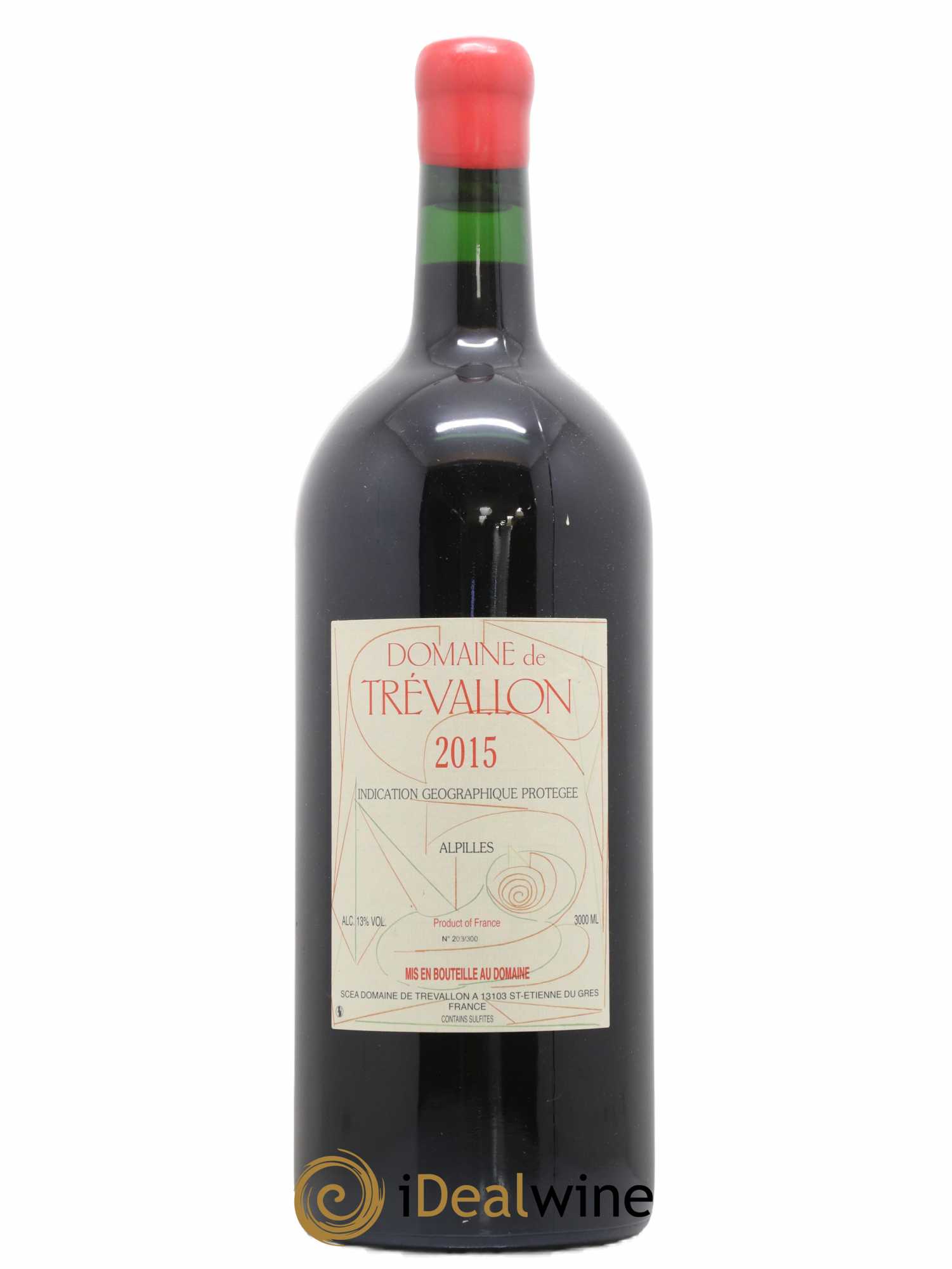 Alpilles Trévallon (Domaine de) Eloi Dürrbach 2015 - Lotto di 1 jéroboam - 0