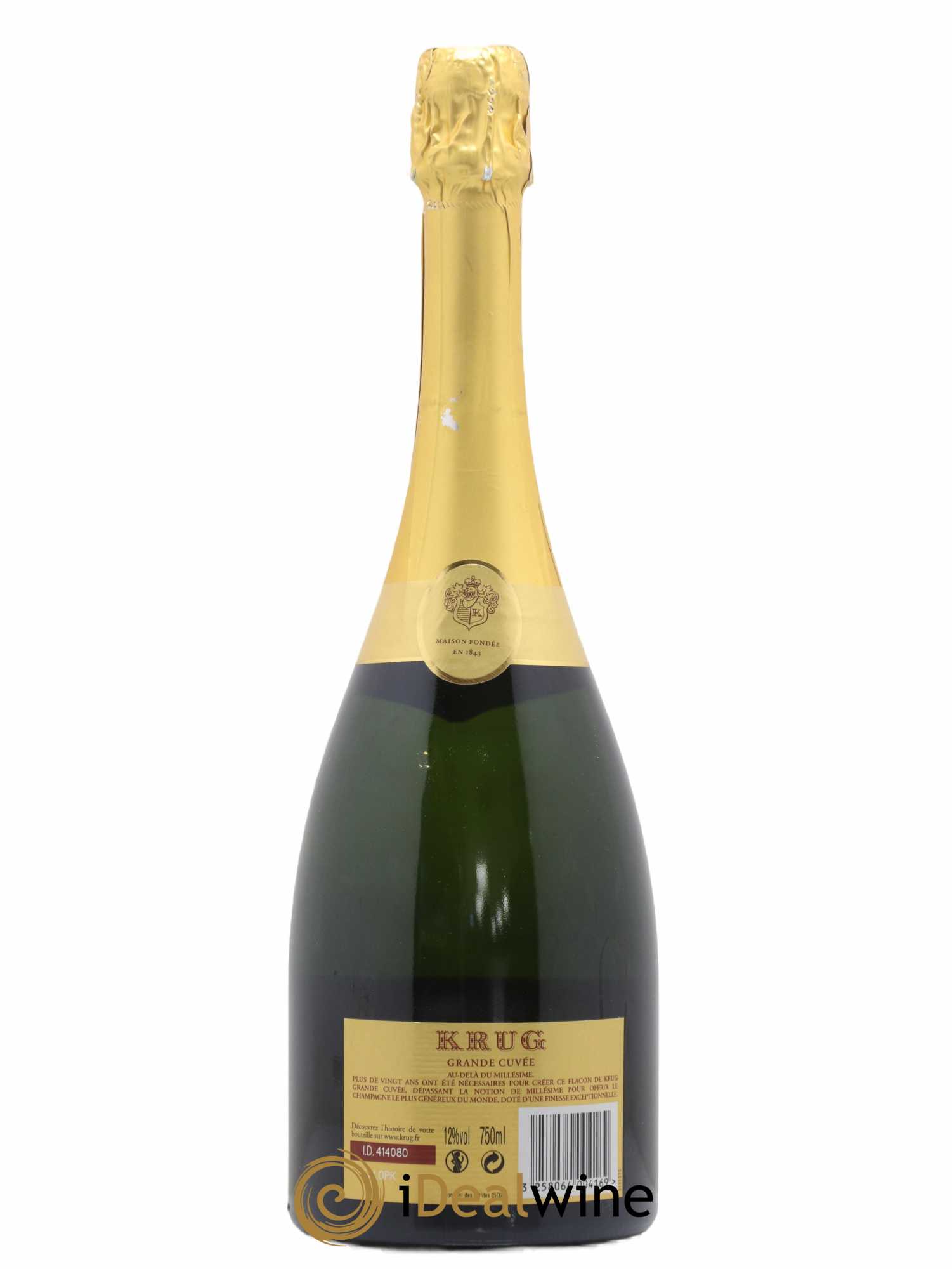 Grande Cuvée - 163ème édition Krug - Lot de 1 bouteille - 1