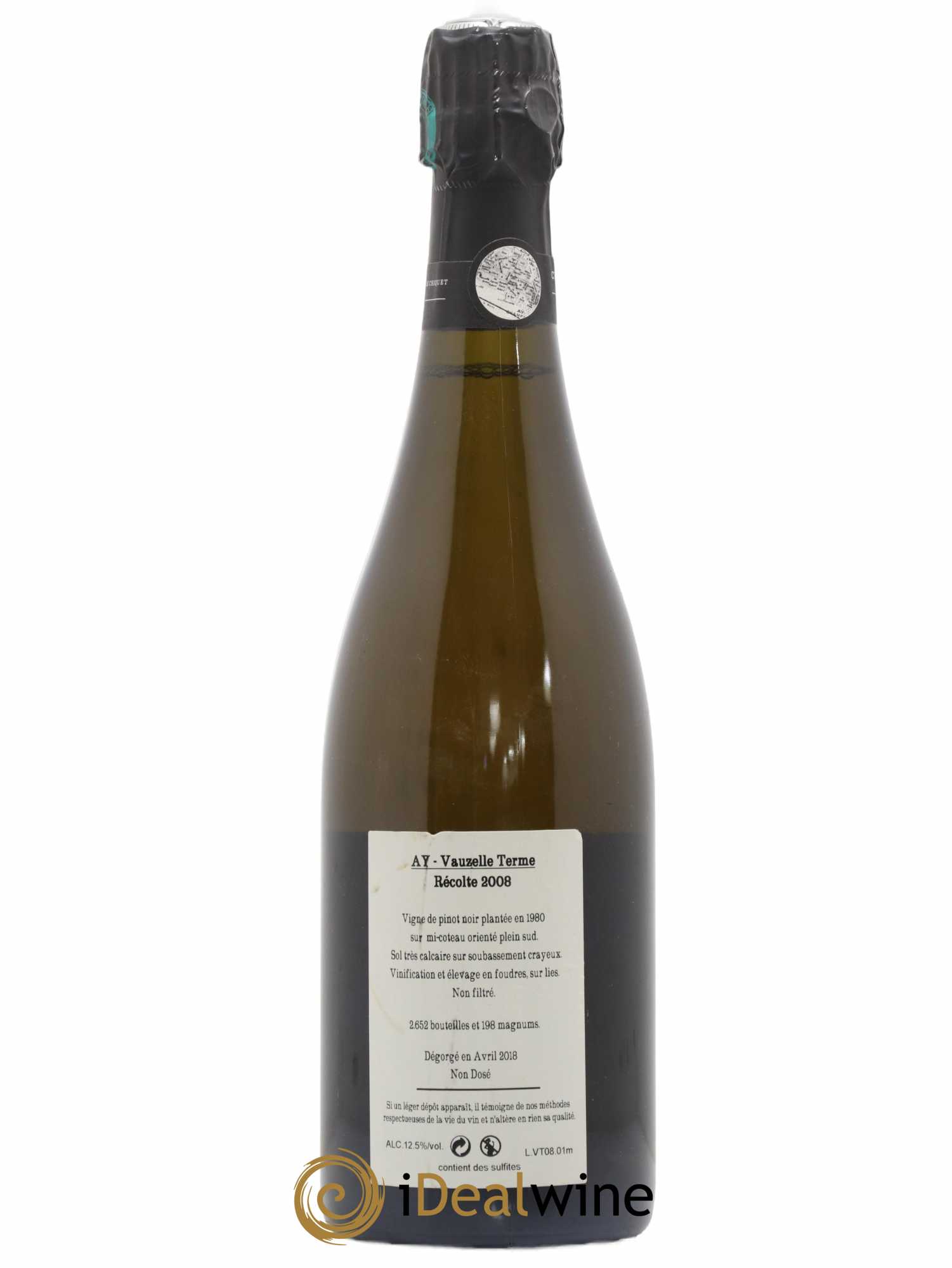 Aÿ Vauzelle Terme Extra-Brut Jacquesson 2008 - Lot de 1 bouteille - 1