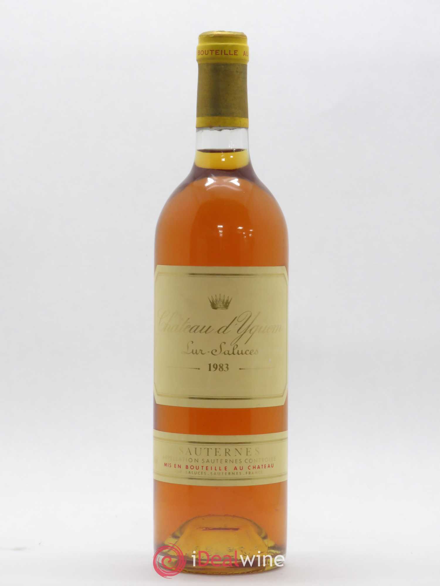 Château d' Yquem 1er Cru Classé Supérieur 1983 - Lotto di 1 bottiglia - 0