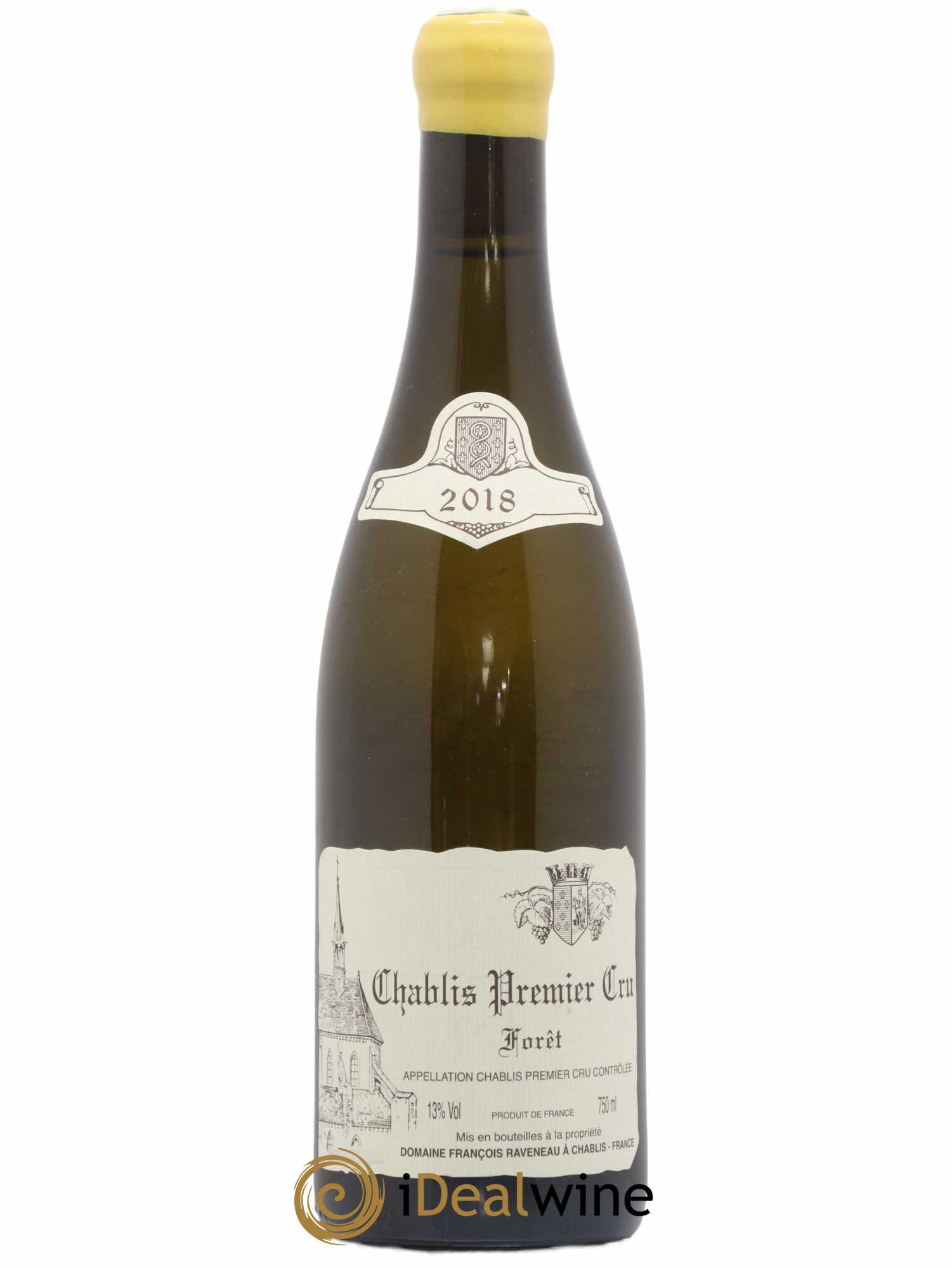 Chablis 1er Cru Forêt Raveneau (Domaine) 2018 - Lot de 1 bouteille - 0