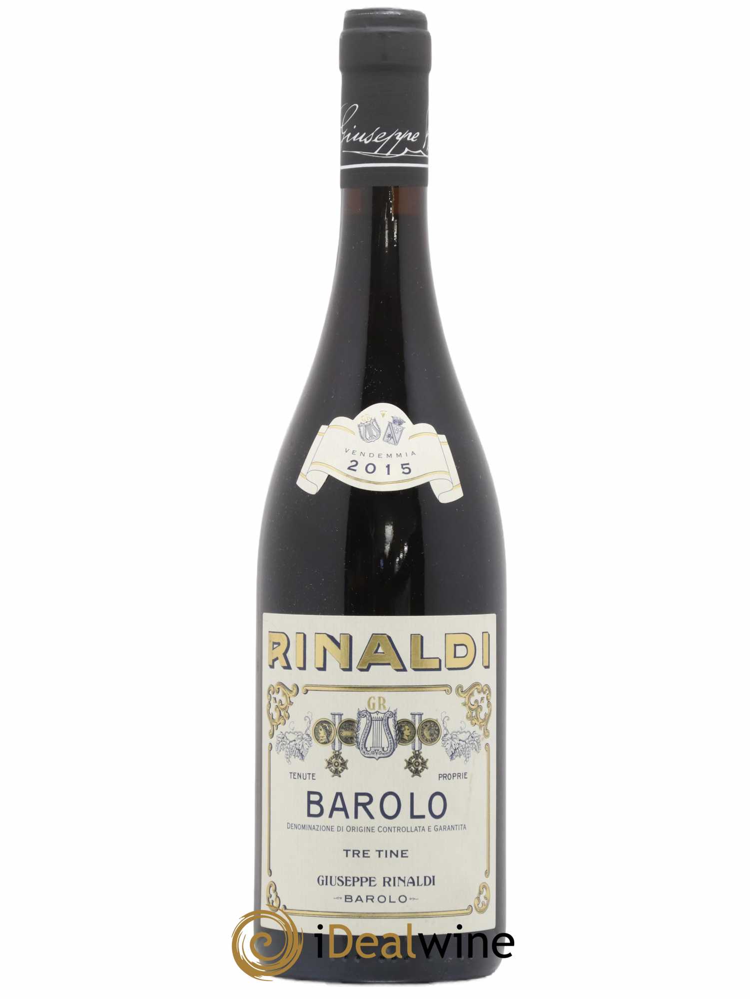Barolo DOCG Tre Tine Giuseppe Rinaldi 2015 - Posten von 1 Flasche - 0