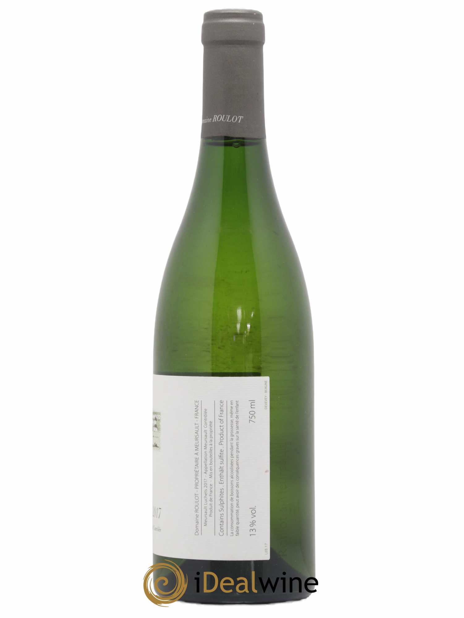 Meursault Luchets Roulot (Domaine) 2017 - Lot de 1 bouteille - 1