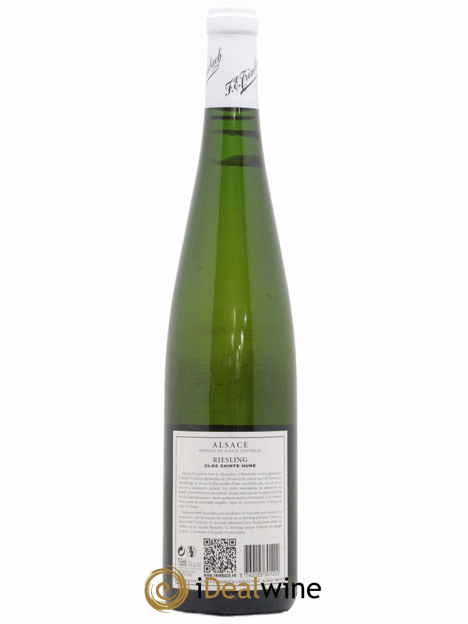 Alsace Riesling Clos Sainte-Hune Trimbach (Domaine) 2011 - Lot de 1 bouteille - 1