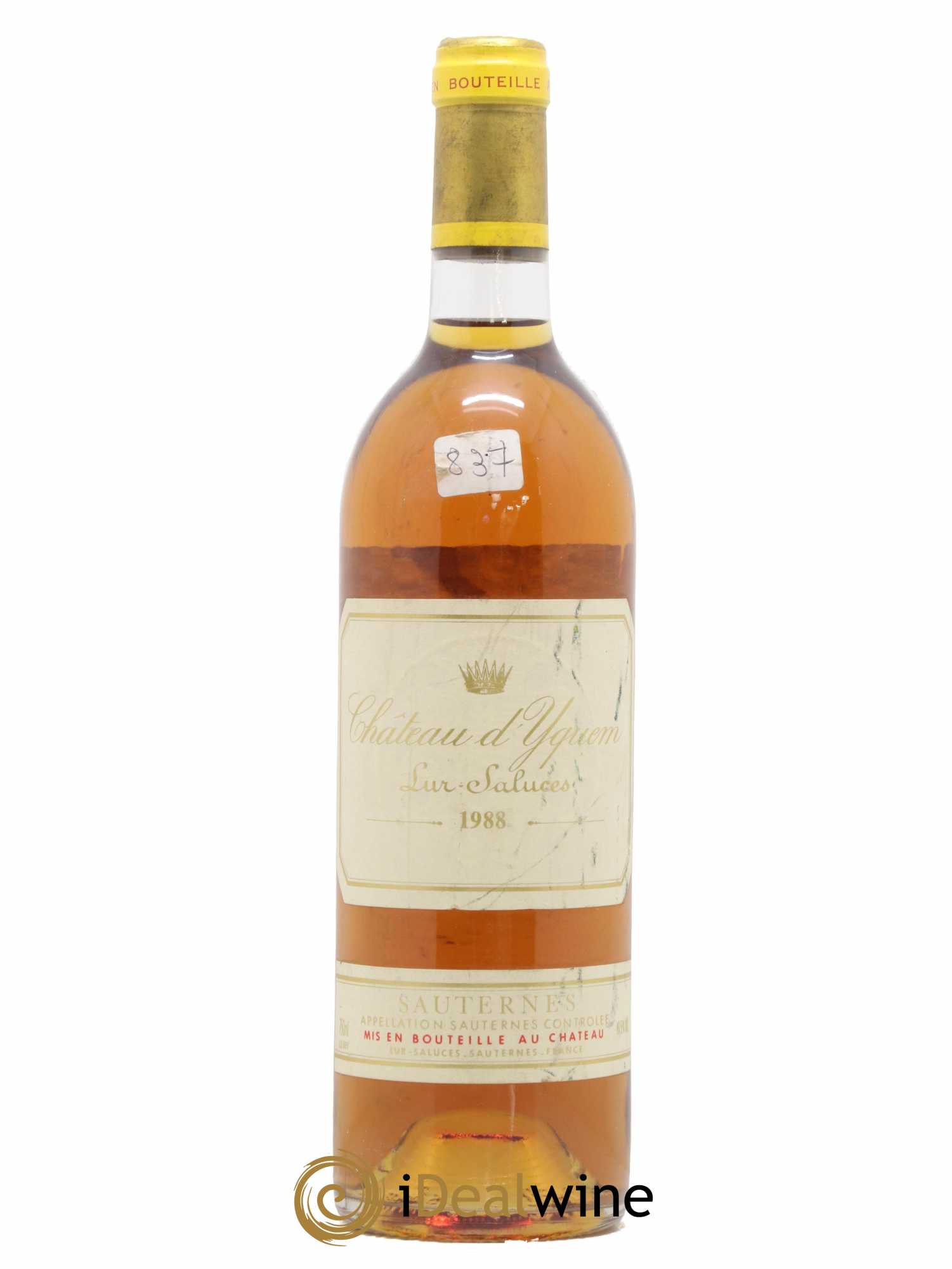Château d' Yquem 1er Cru Classé Supérieur 1988 - Lotto di 1 bottiglia - 0