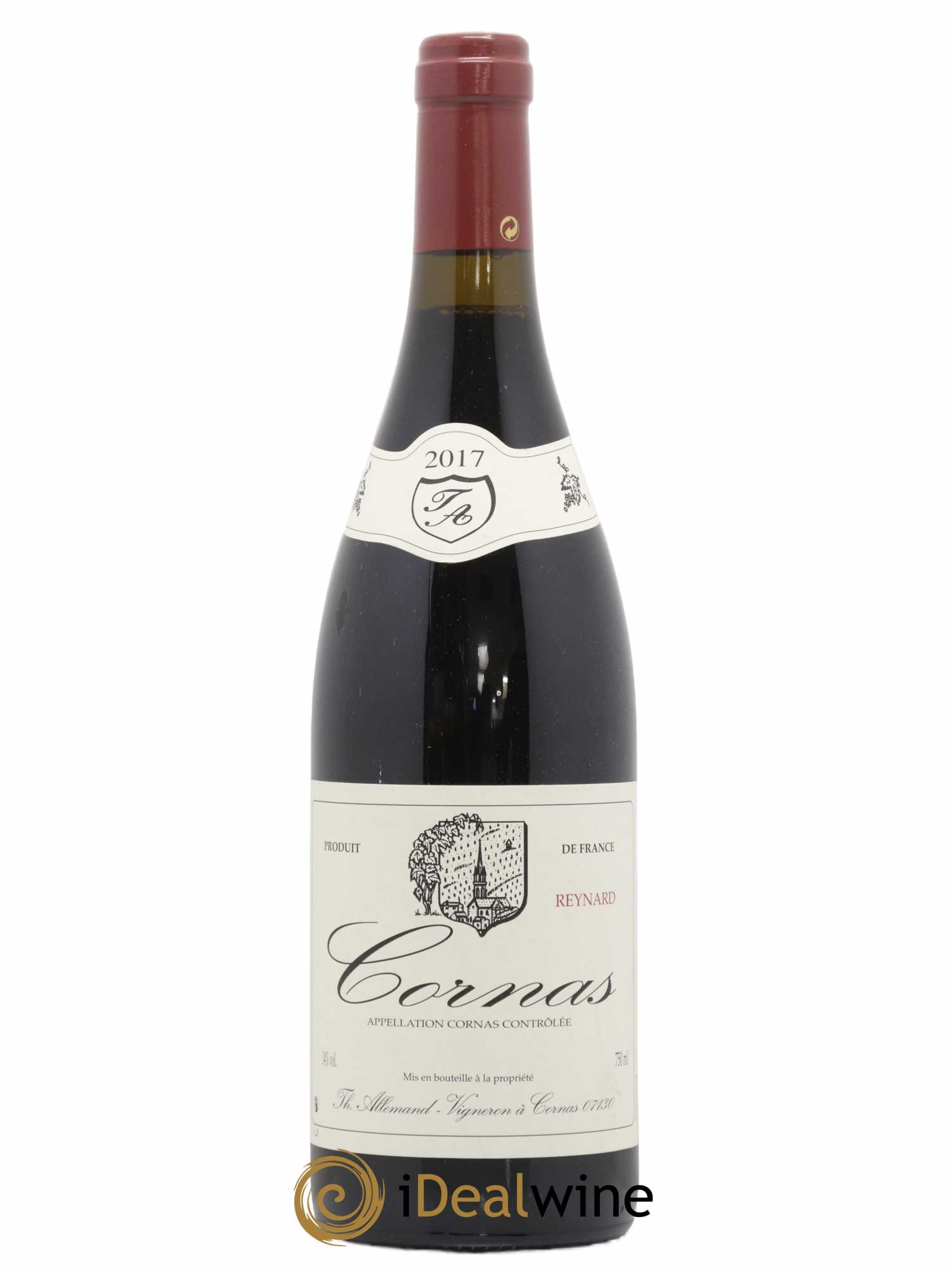 Cornas Reynard Thierry Allemand 2017 - Lot de 1 bouteille - 0