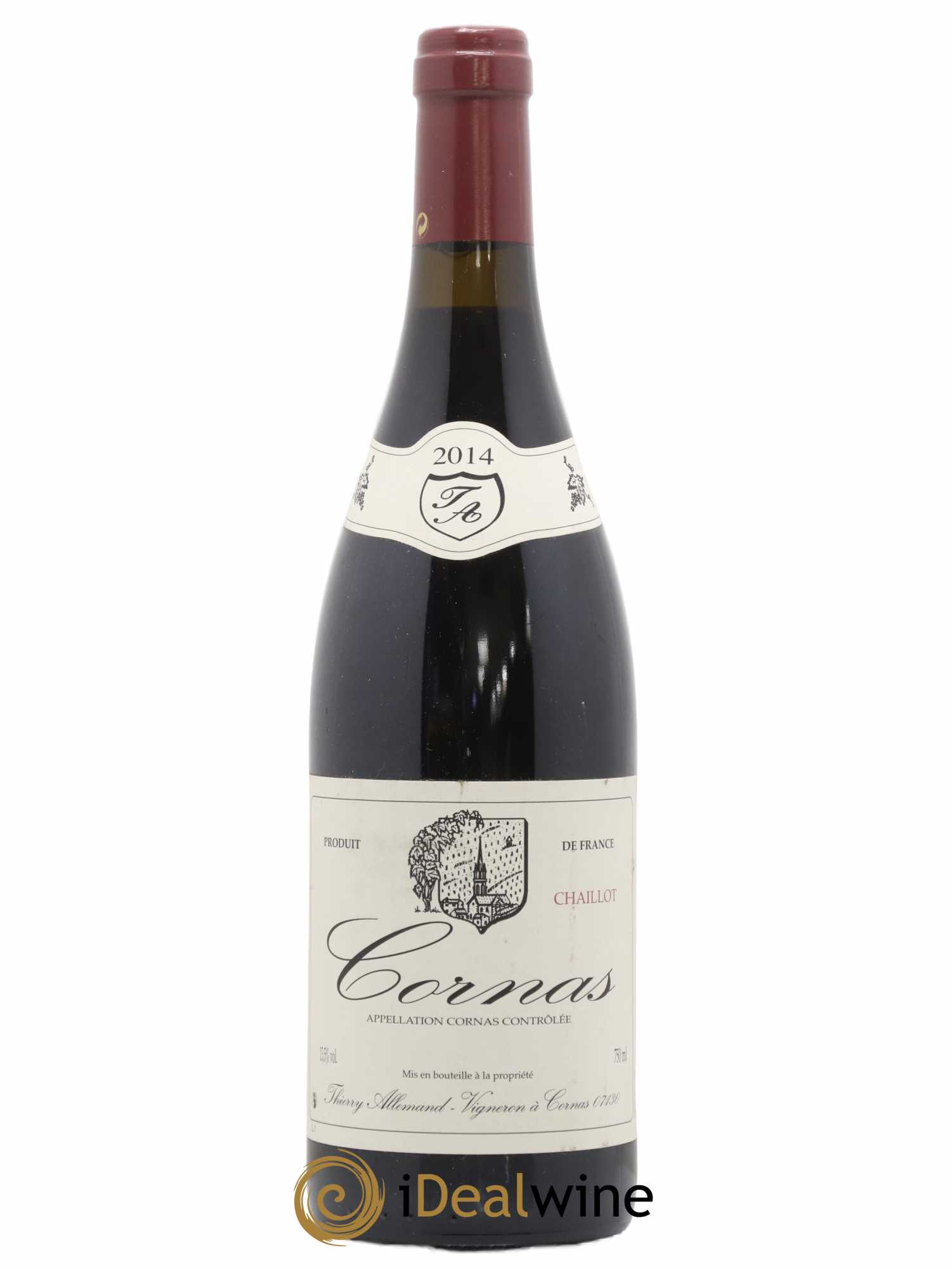 Cornas Chaillot Thierry Allemand 2014 - Lot de 1 bouteille - 0