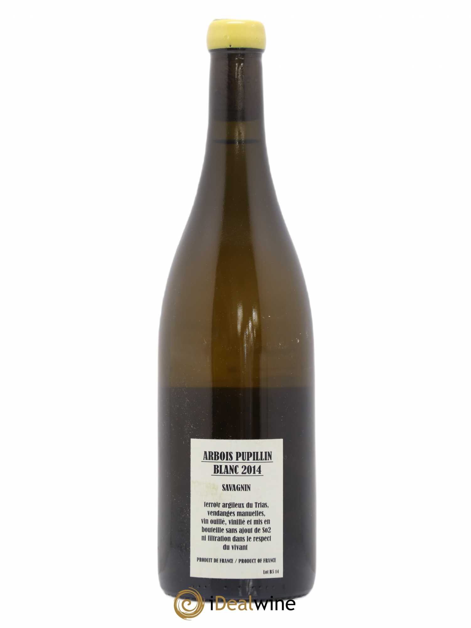Arbois-Pupillin Savagnin Adeline Houillon & Renaud Bruyère 2014 - Lot de 1 bouteille - 1