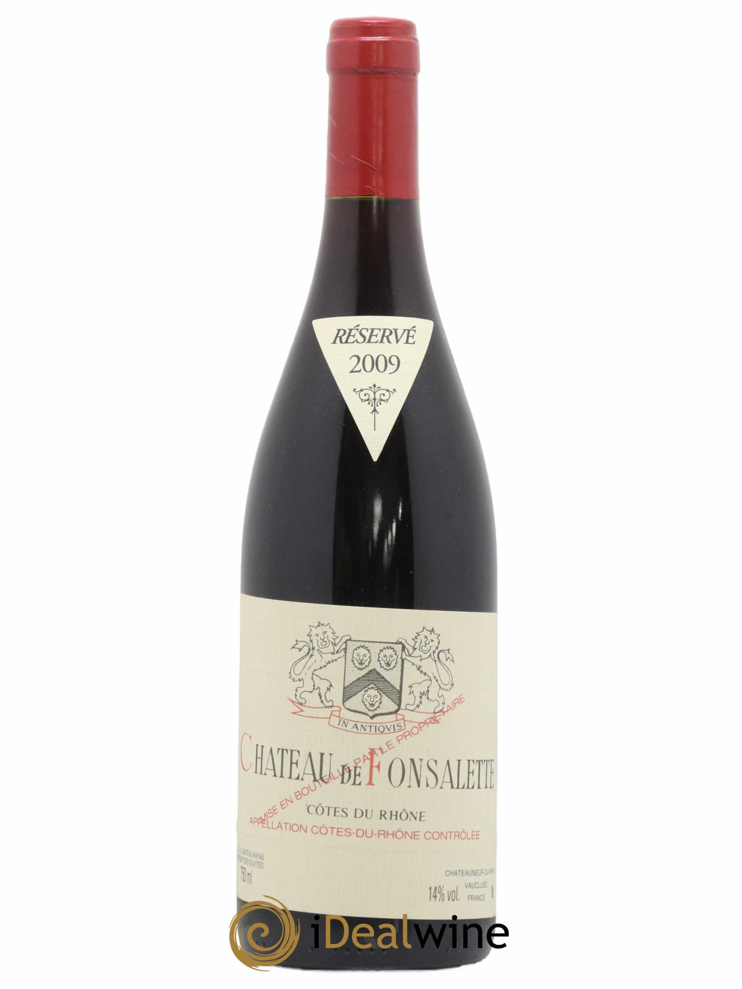 Côtes-du-Rhône Château de Fonsalette Emmanuel Reynaud 2009 - Lot de 1 bouteille - 0