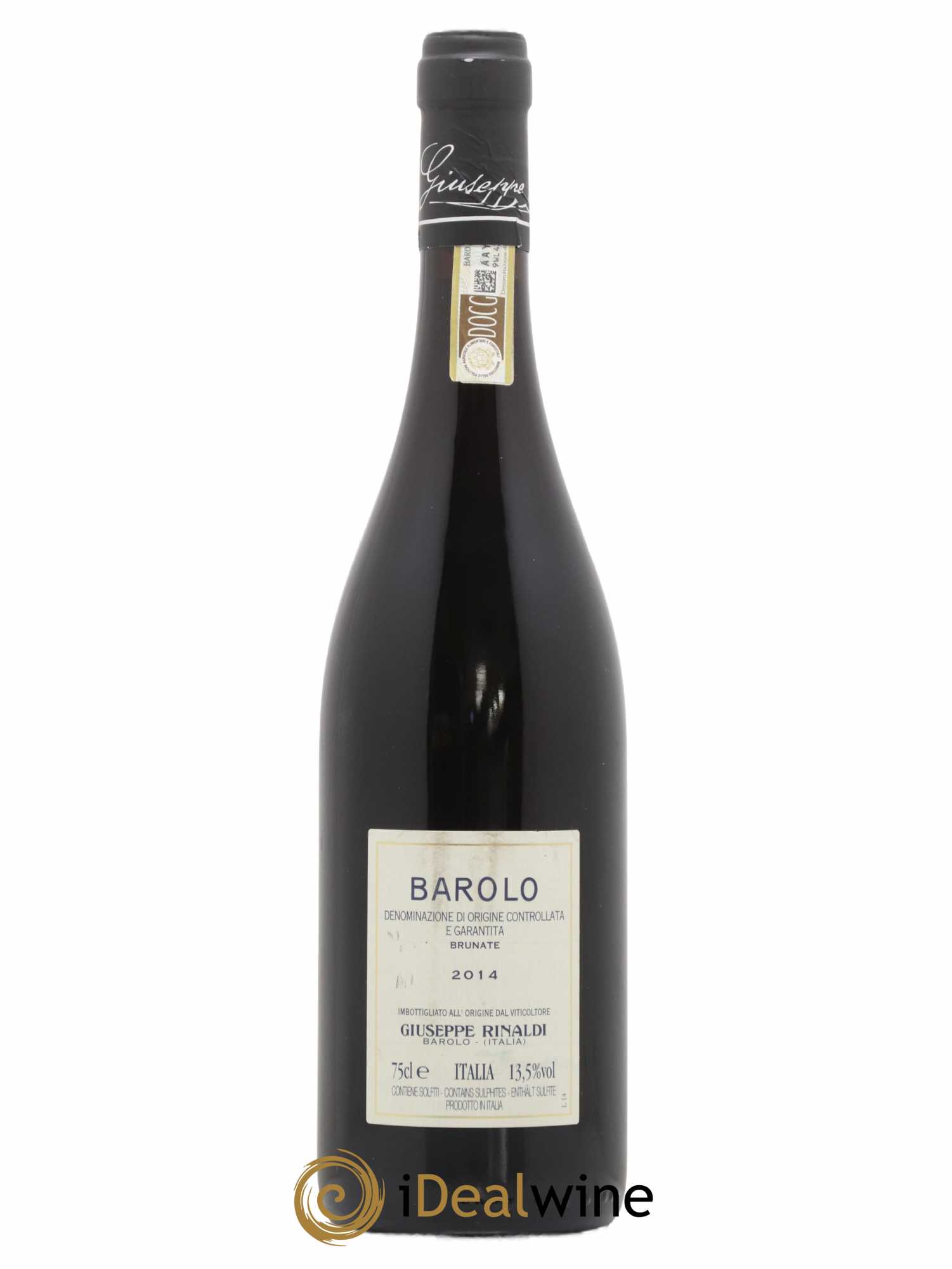Barolo DOCG Brunate Giuseppe Rinaldi 2014 - Lot de 1 bouteille - 1