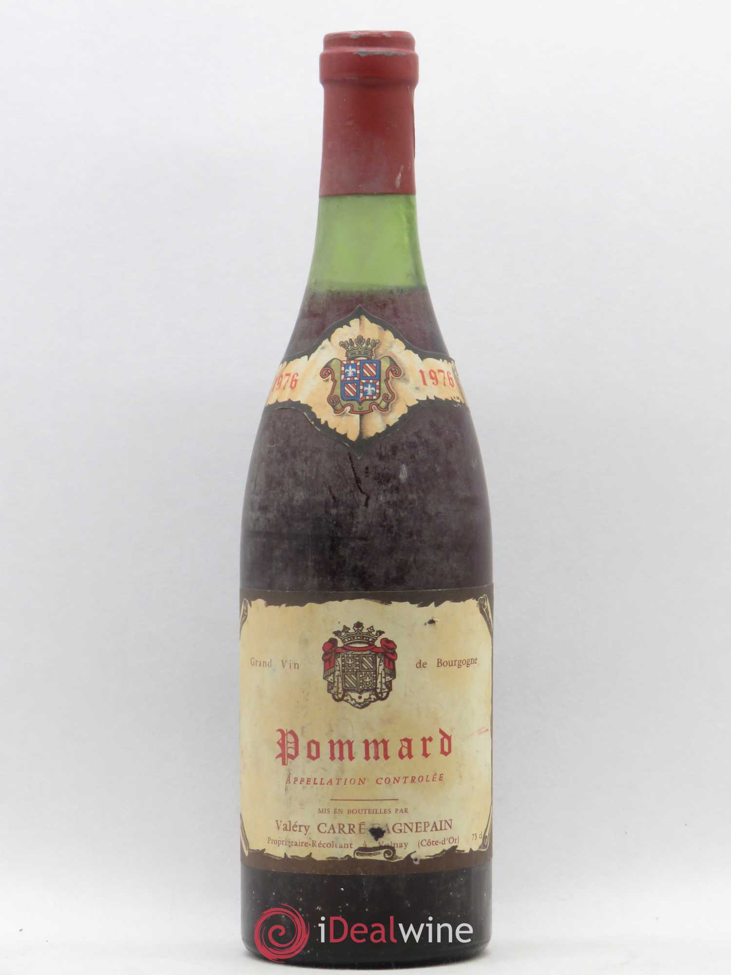 Pommard Carré Gagnepain (sans prix de réserve) 1976 - Posten von 1 Flasche - 0