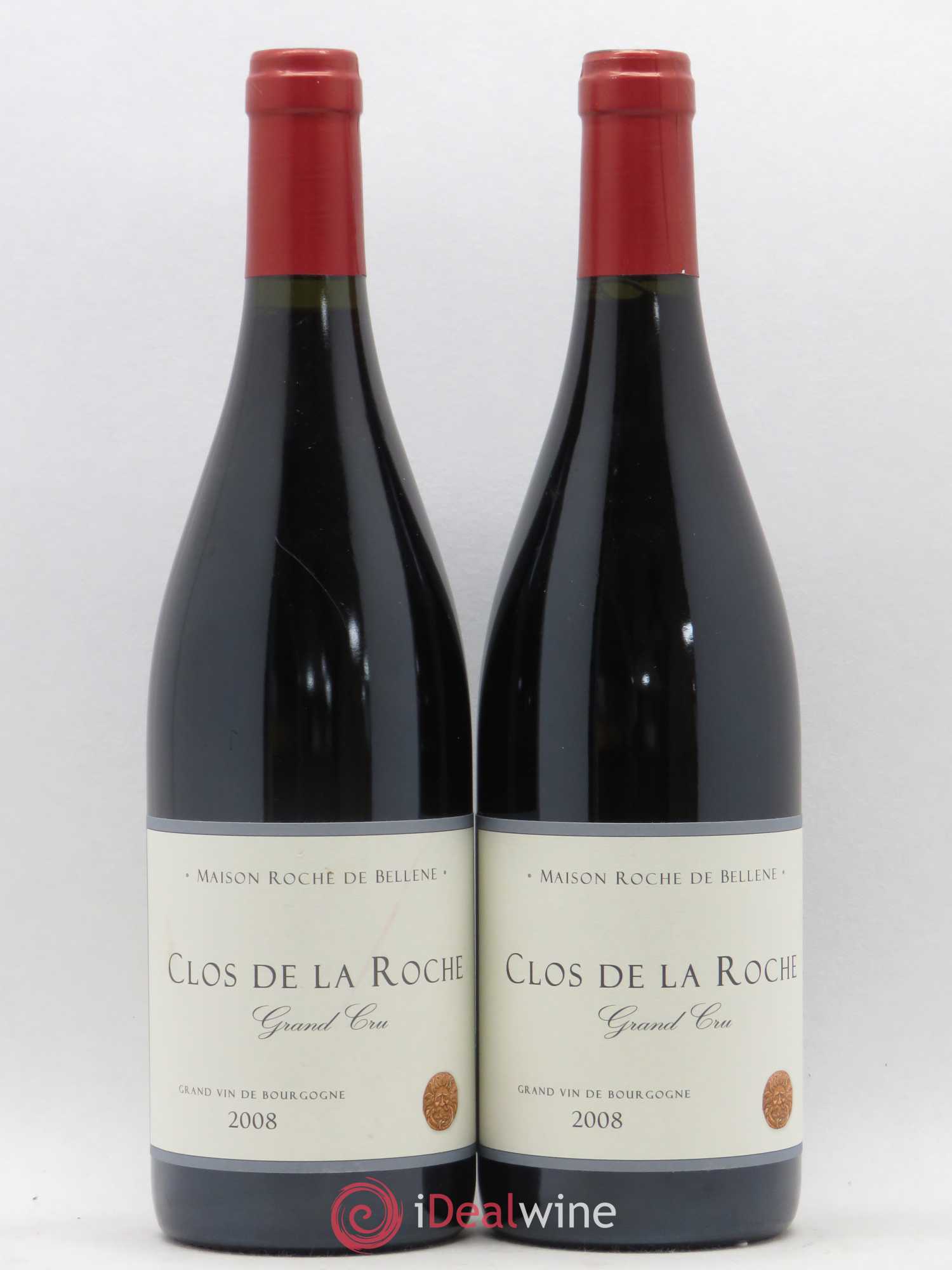 Clos de la Roche Grand Cru Maison Roche de Bellene 2008 - Lot de 2 bouteilles - 0