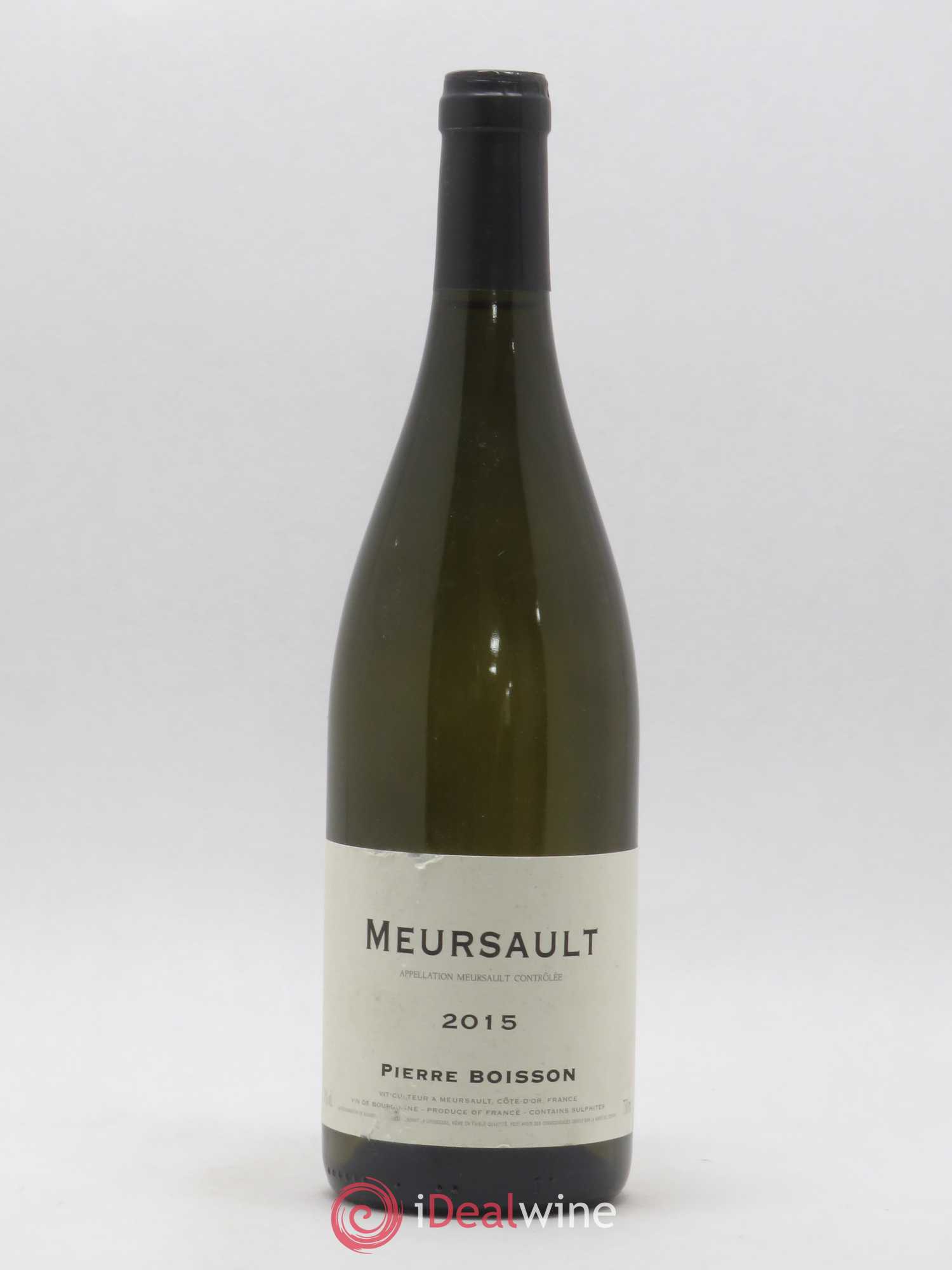 Meursault Pierre Boisson (Domaine) 2015 - Lot de 1 bouteille - 0