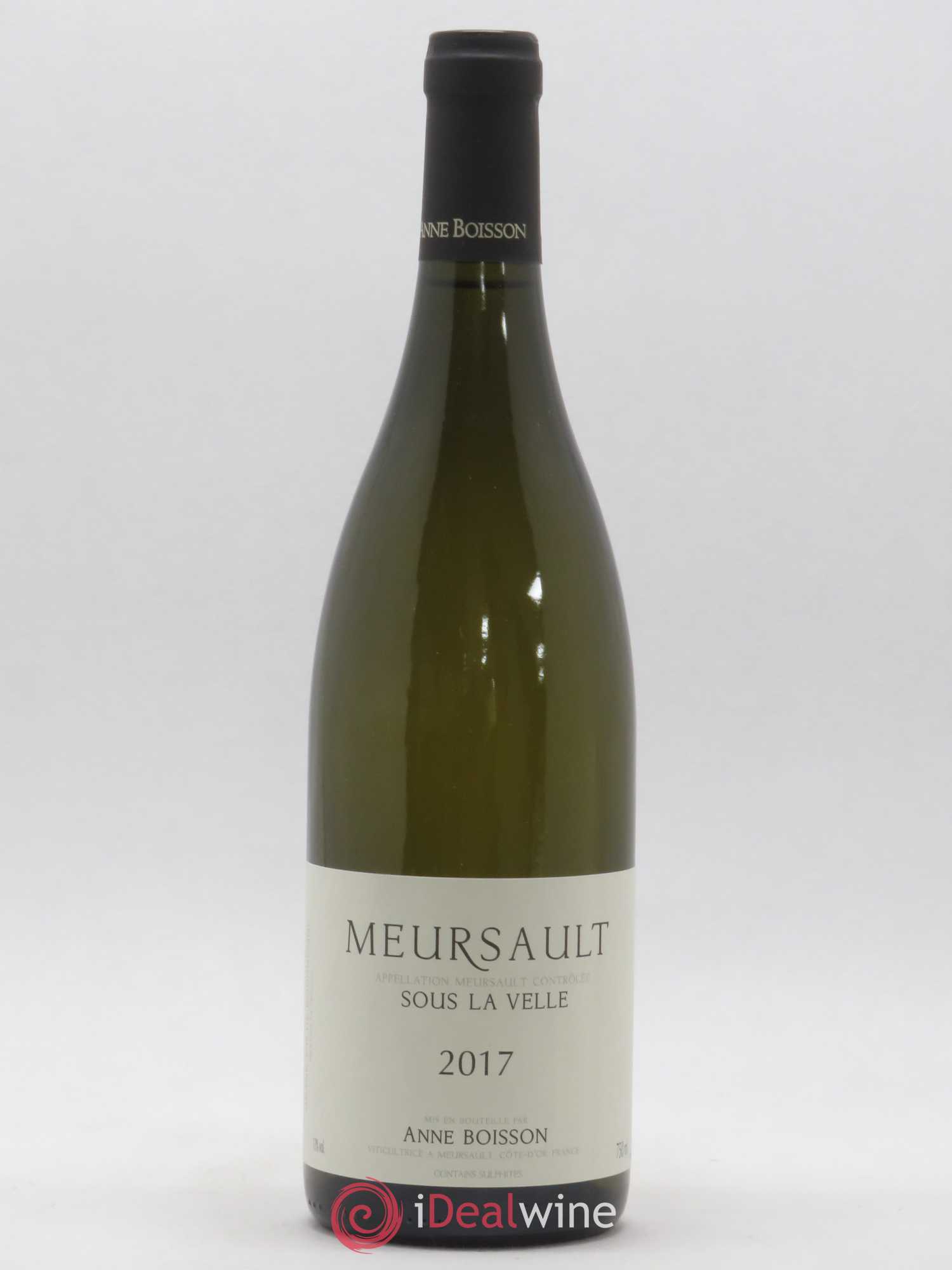 Meursault Sous la Velle Anne Boisson 2017 - Lot de 1 bouteille - 0