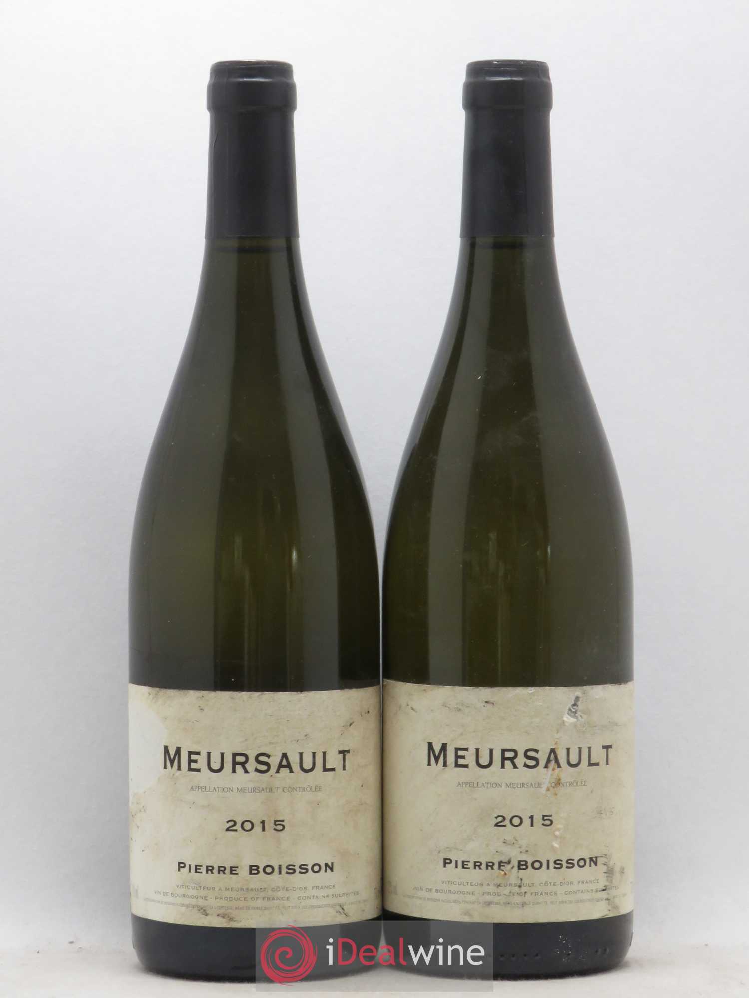 Meursault Pierre Boisson (Domaine) 2015 - Lot de 2 bouteilles - 0