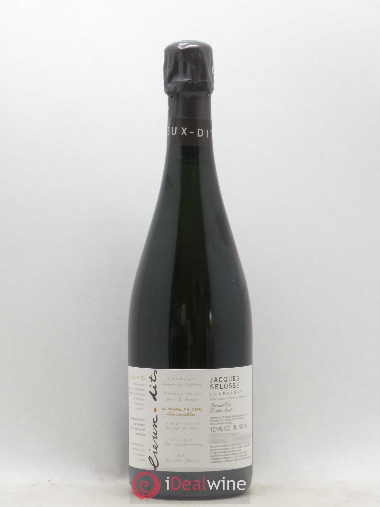 Les Carelles Blanc de Blancs Jacques Selosse - Lot de 1 bouteille - 0