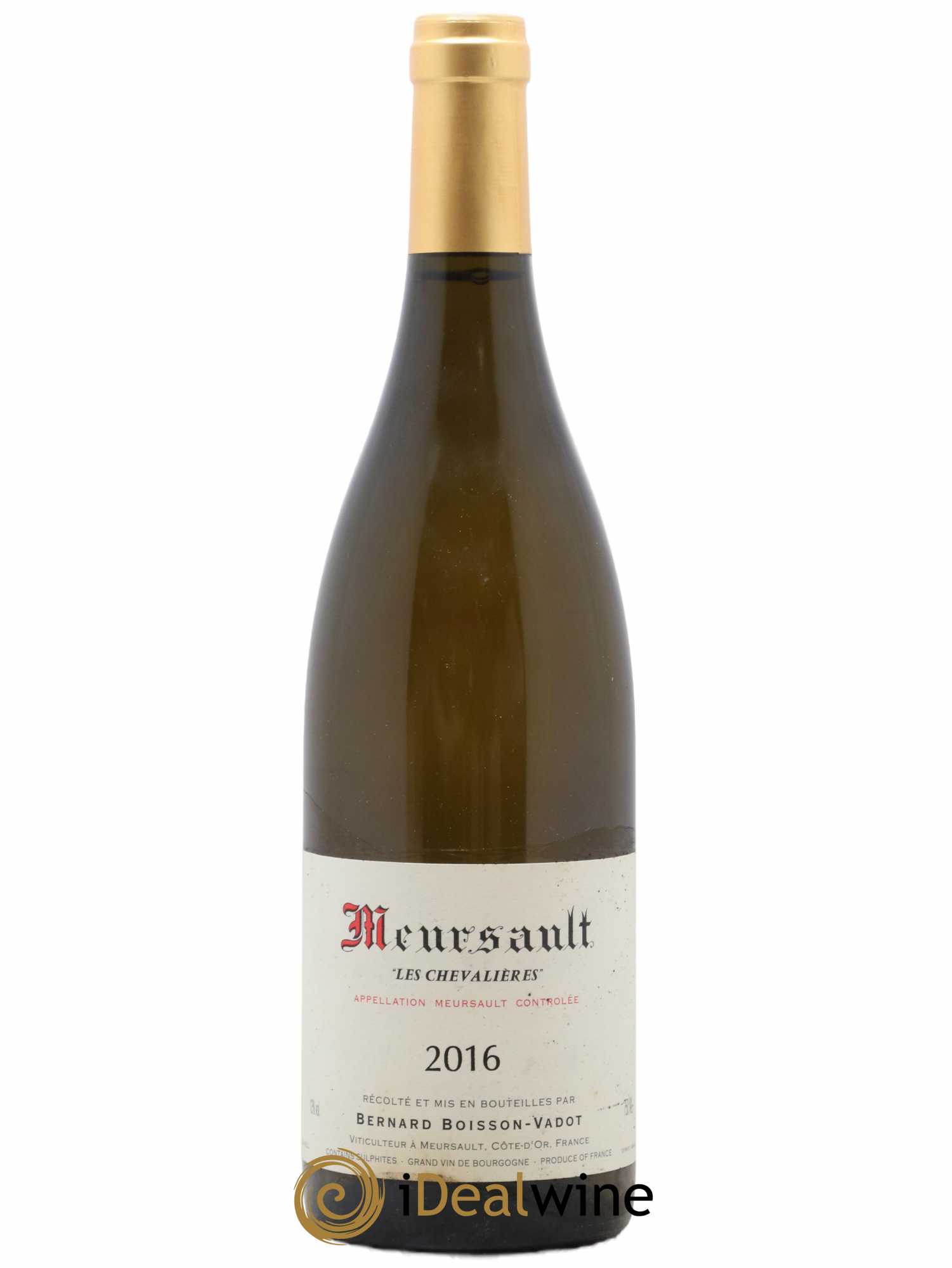 Meursault Les Chevalières Boisson-Vadot (Domaine) 2016 - Lot de 1 bouteille - 0